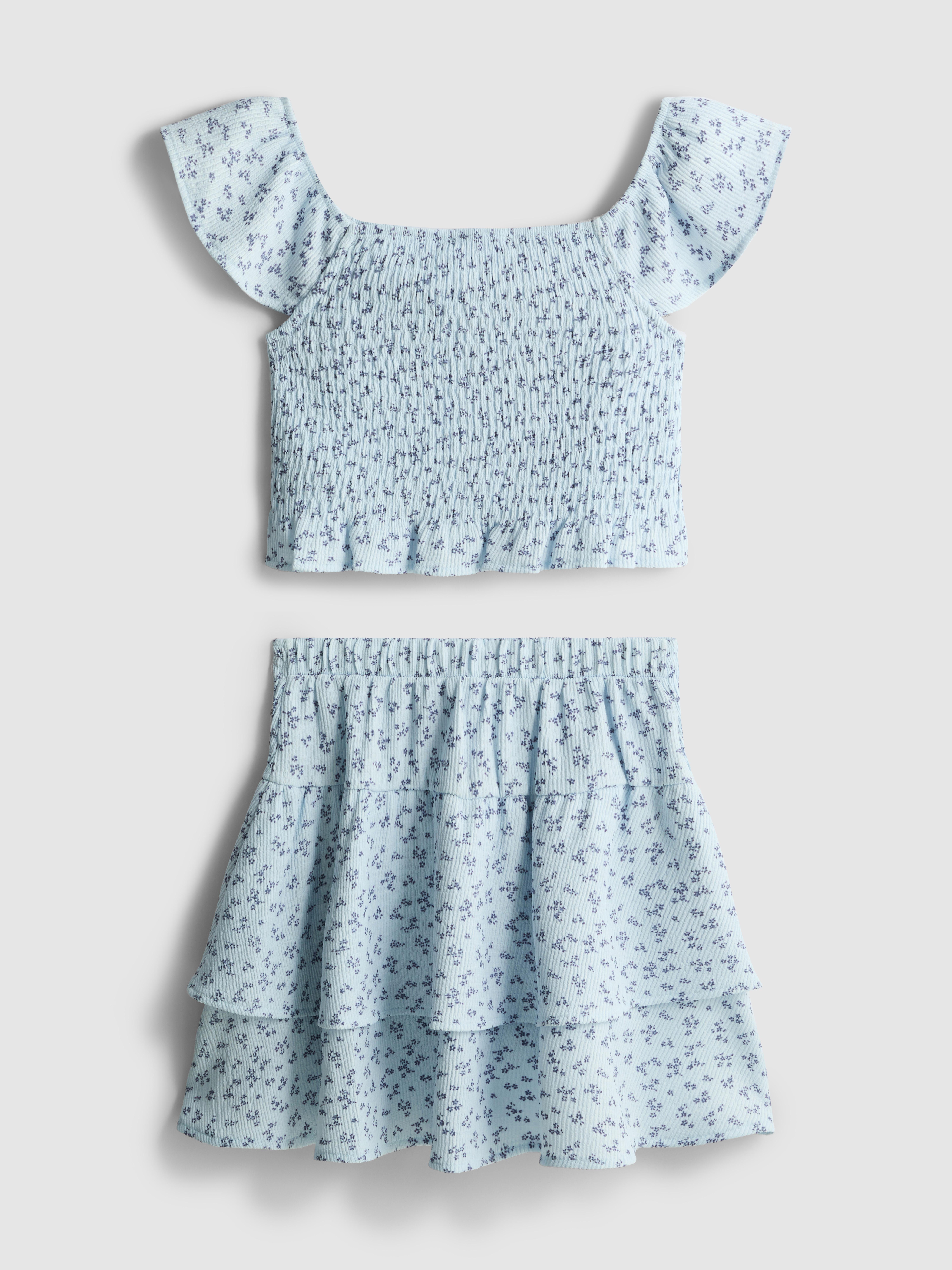 7-15yrs | Blouse and Rara Skirt Set