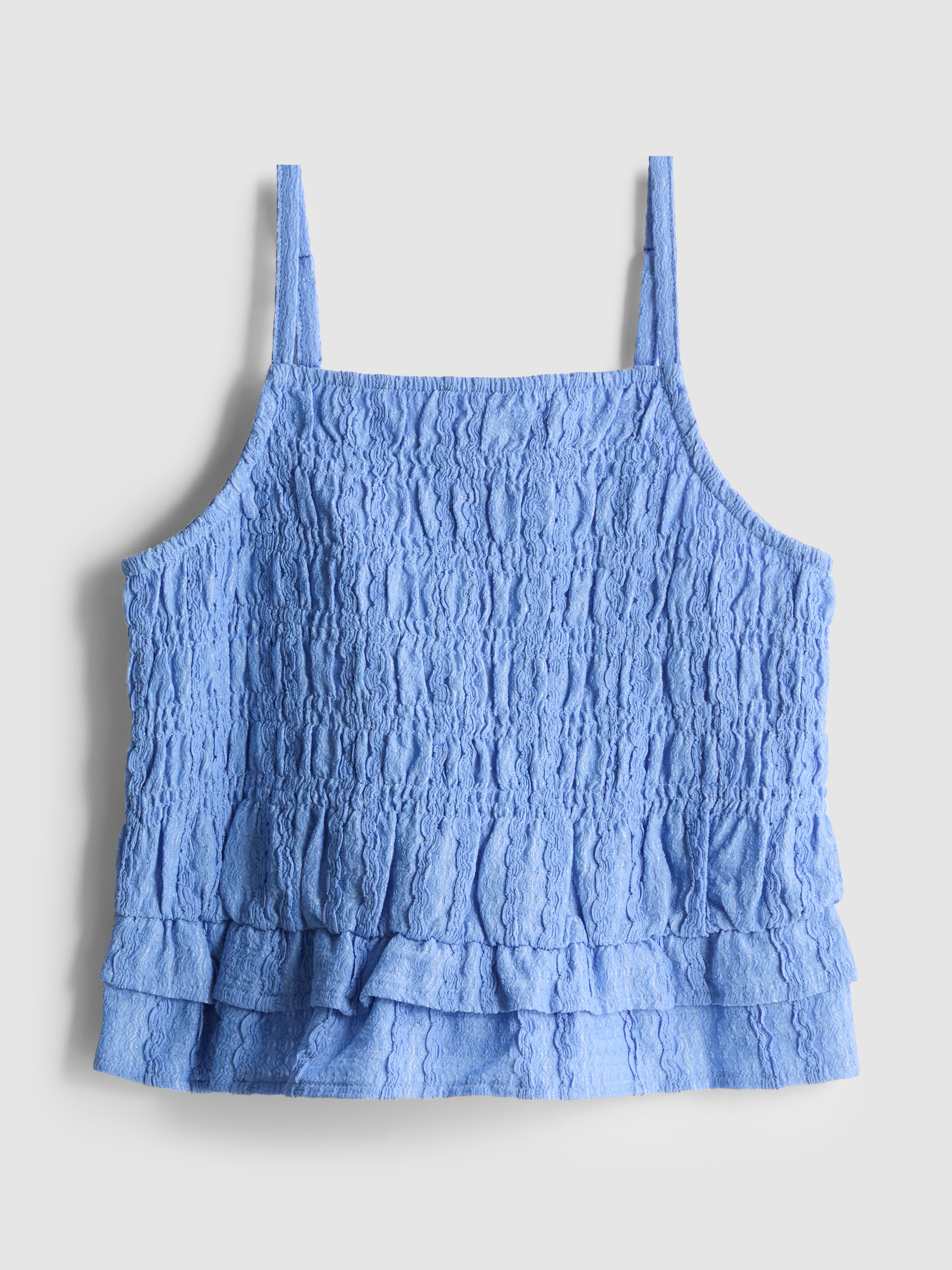 7-15yrs | Ric Rac Crinkle Textured Top