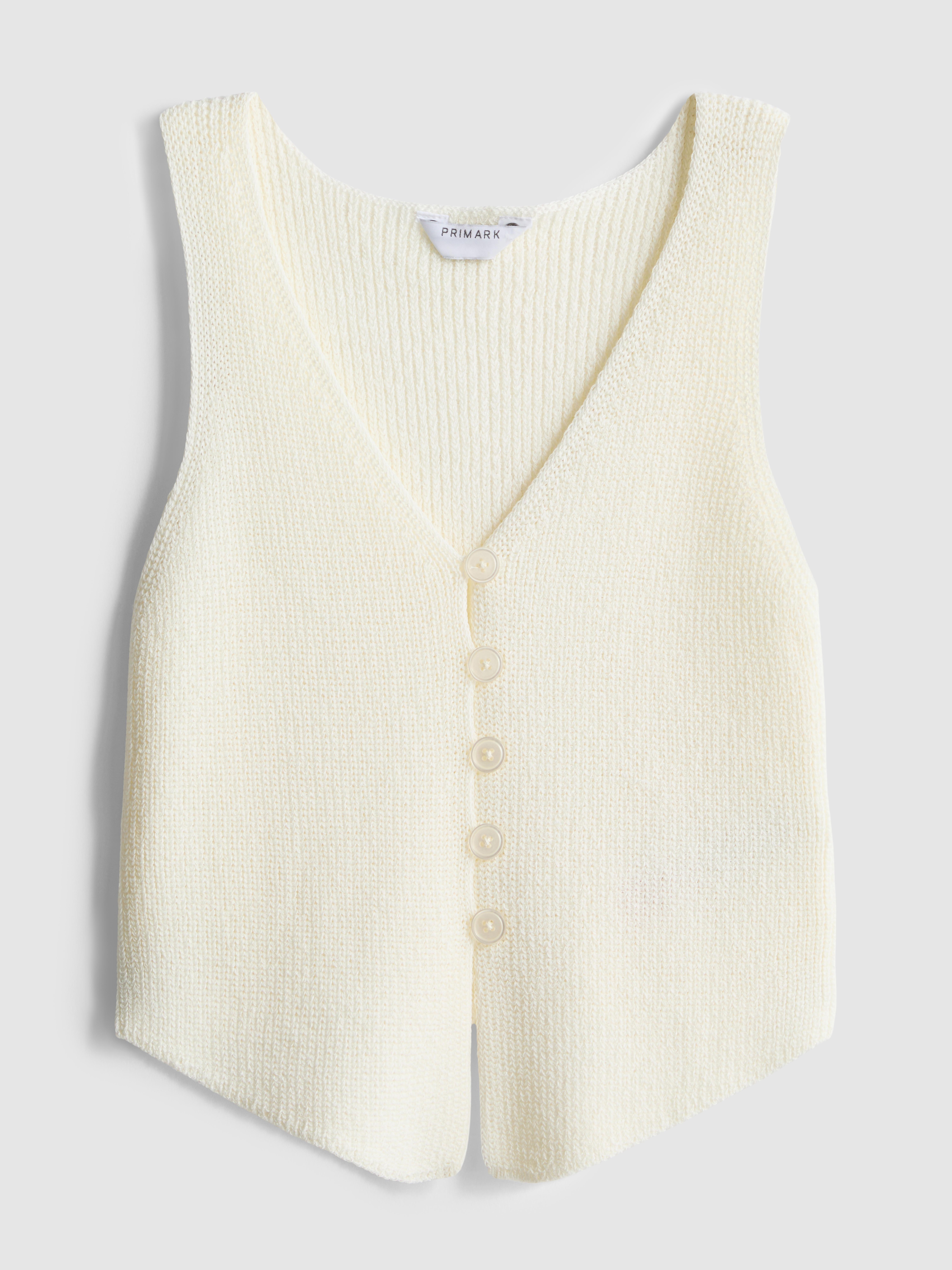 7–15 ans | Débardeur en maille à col en V