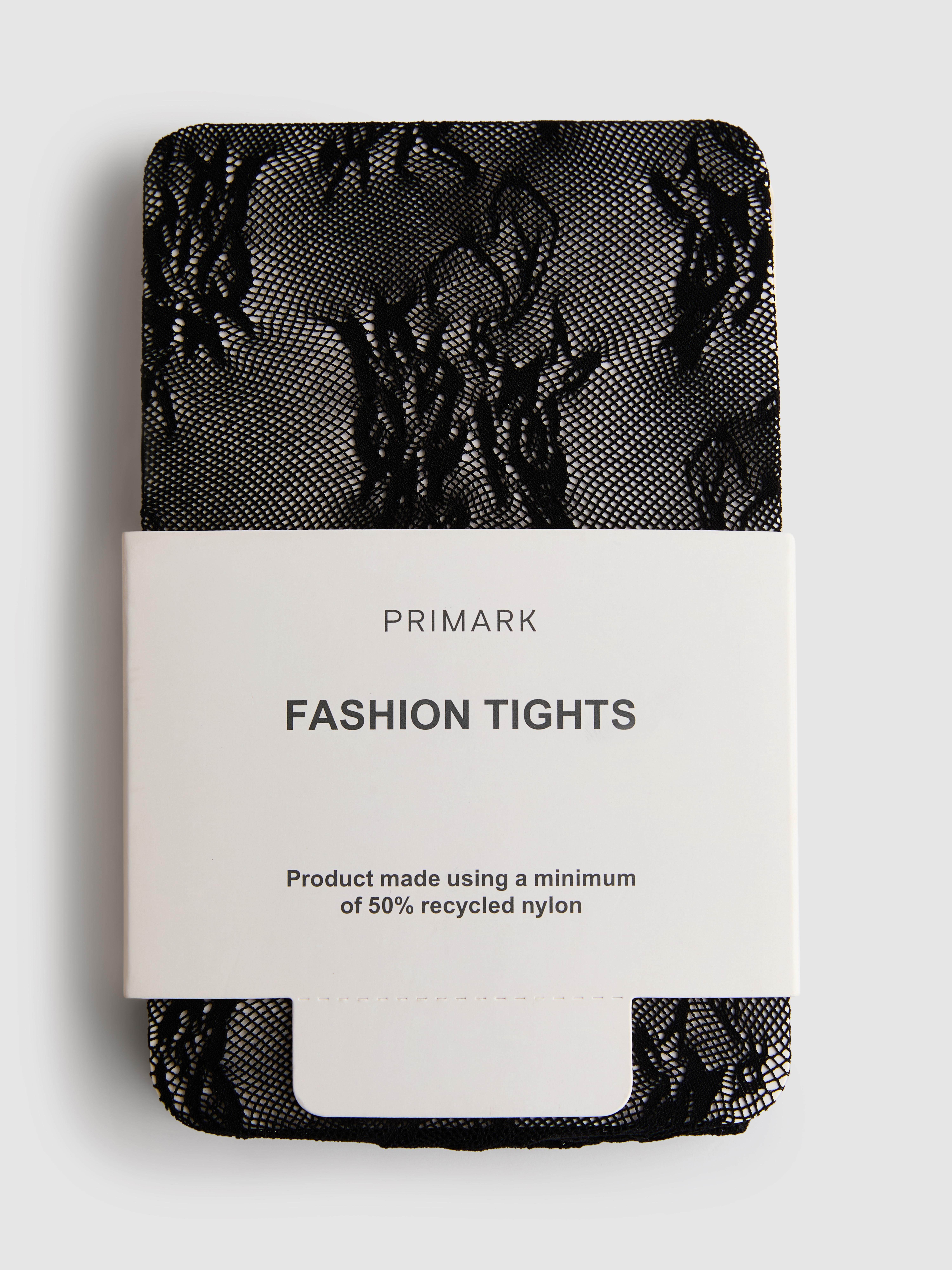 Floral Fishnet Fashion Tights