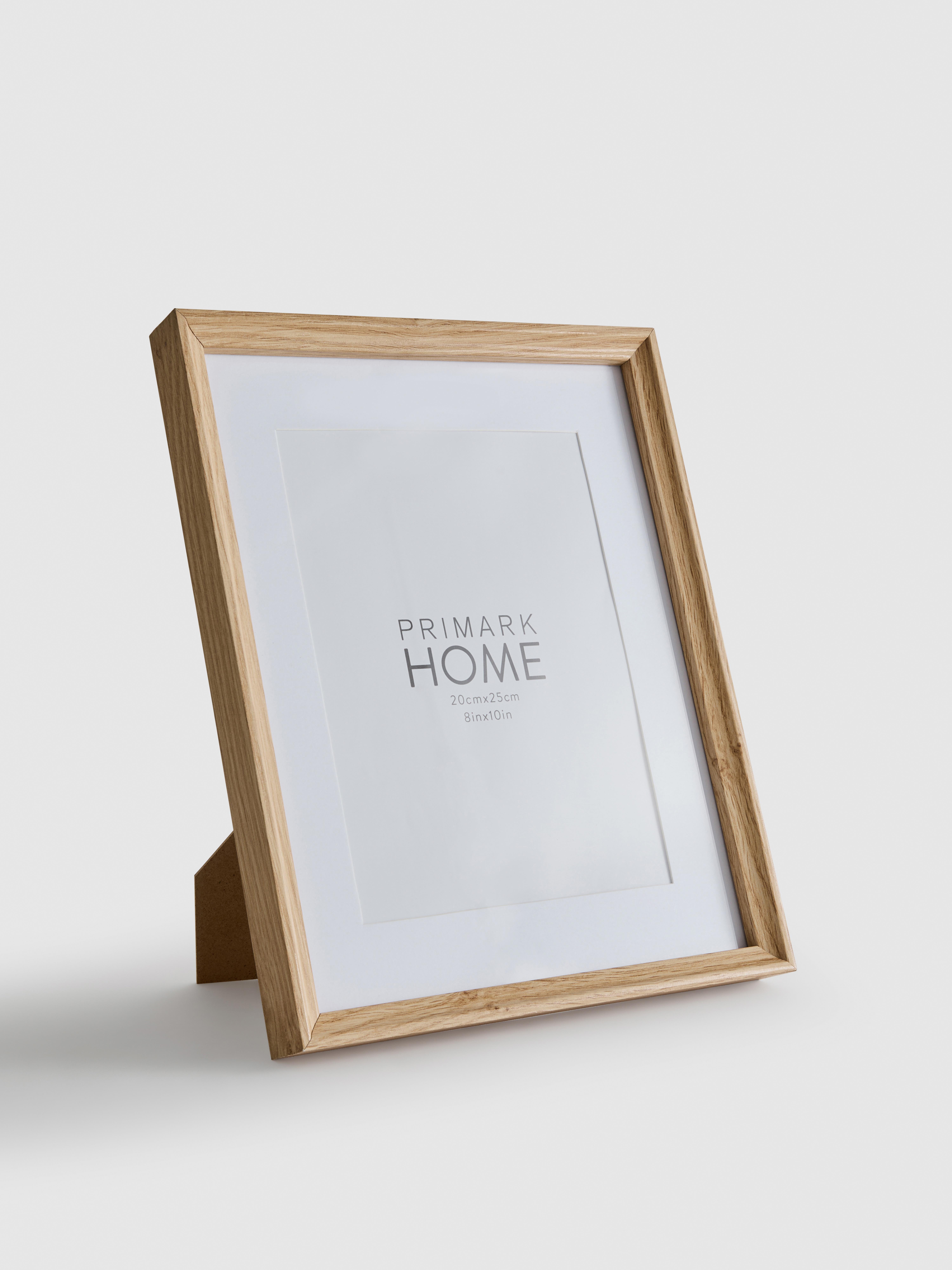 Bevelled Edge Picture Frame | 20x25cm (8x10in) Natural
