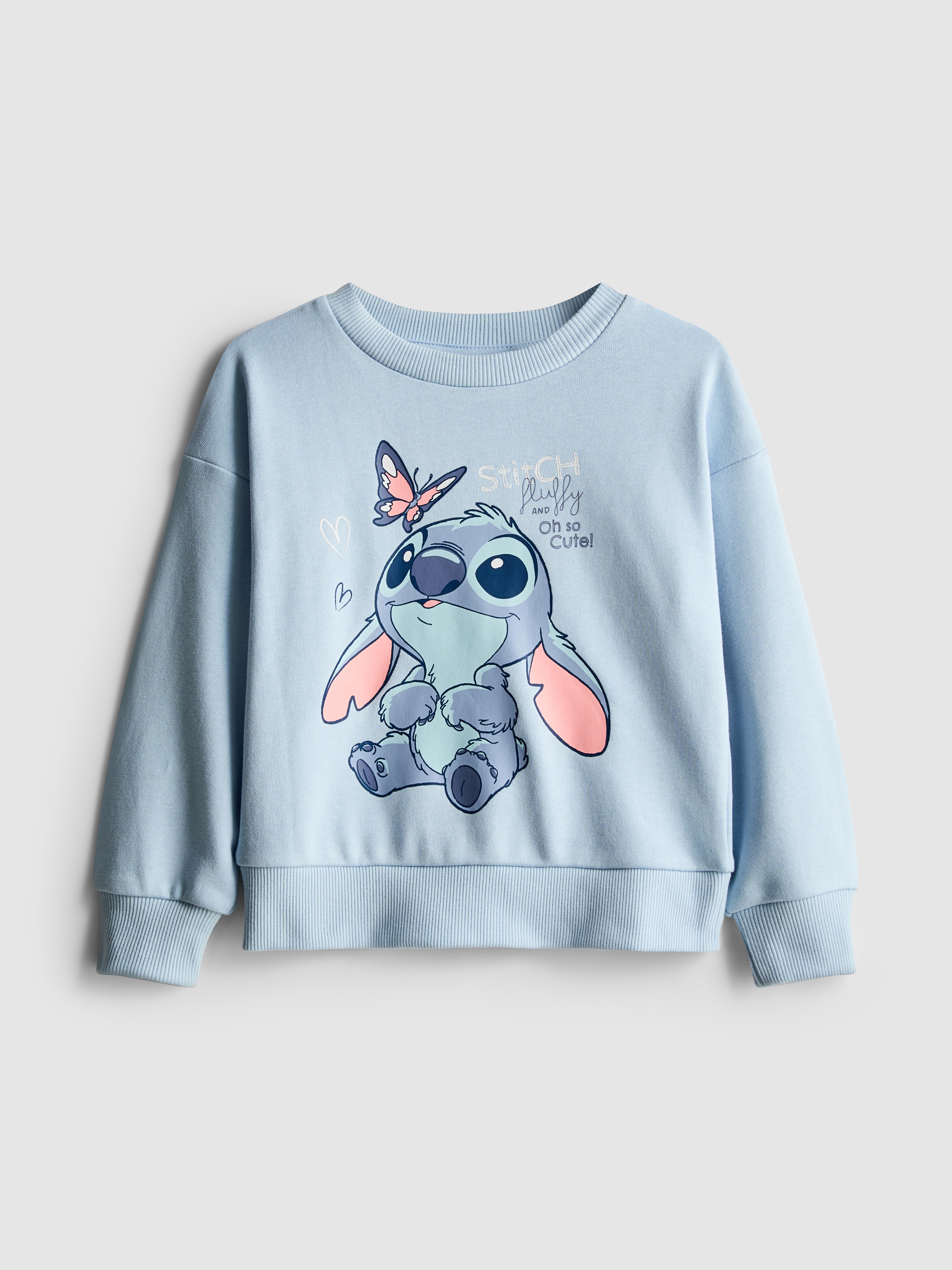 Girls Light Blue 1.5-8yrs | Disney’s Stitch Sweatshirt