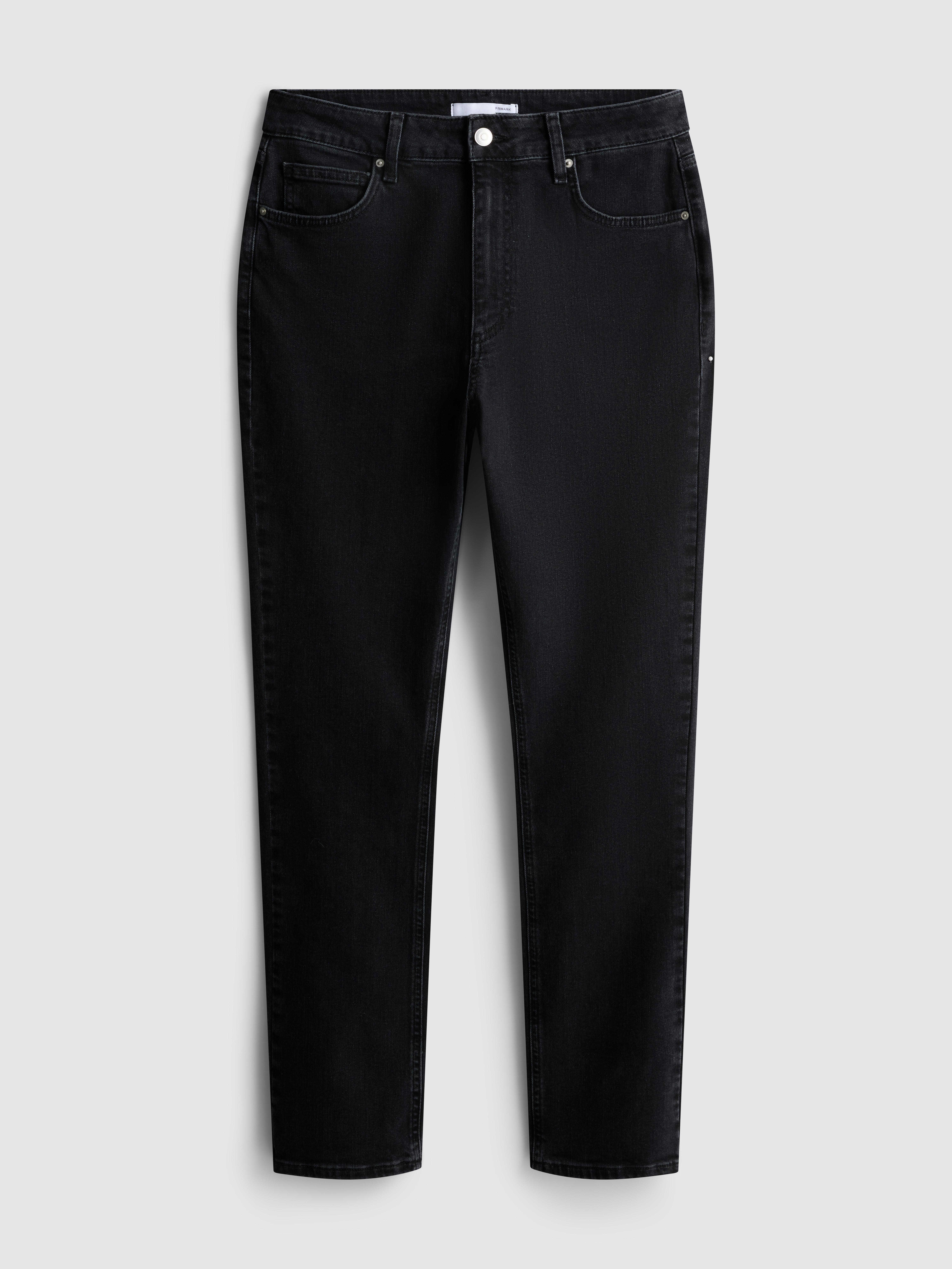Zigaretten-Jeans aus Baumwoll-Denim