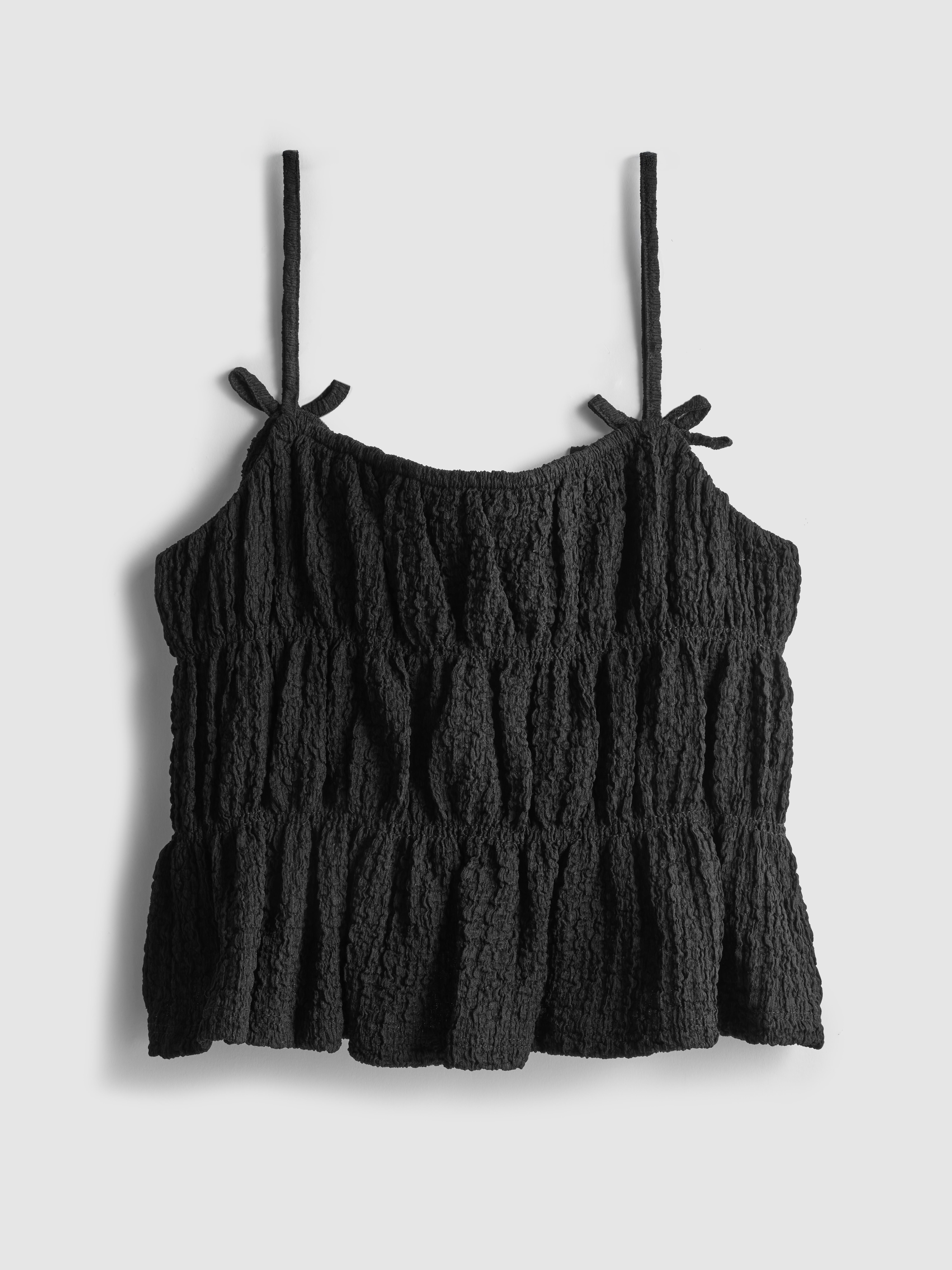 7-15 años | Blusa con vuelo y lazo