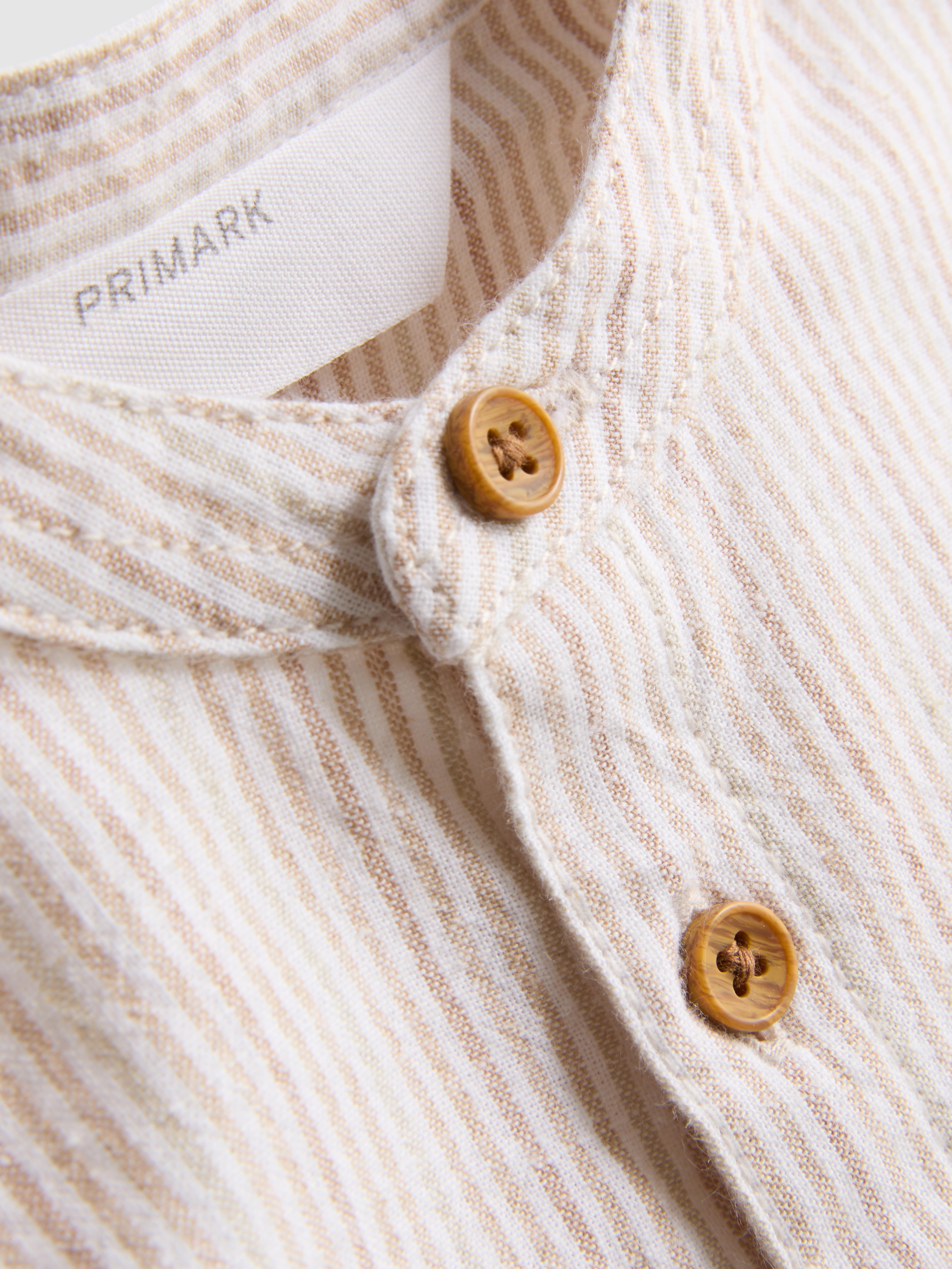 0-36mths | Long Sleeve Grandad Shirt