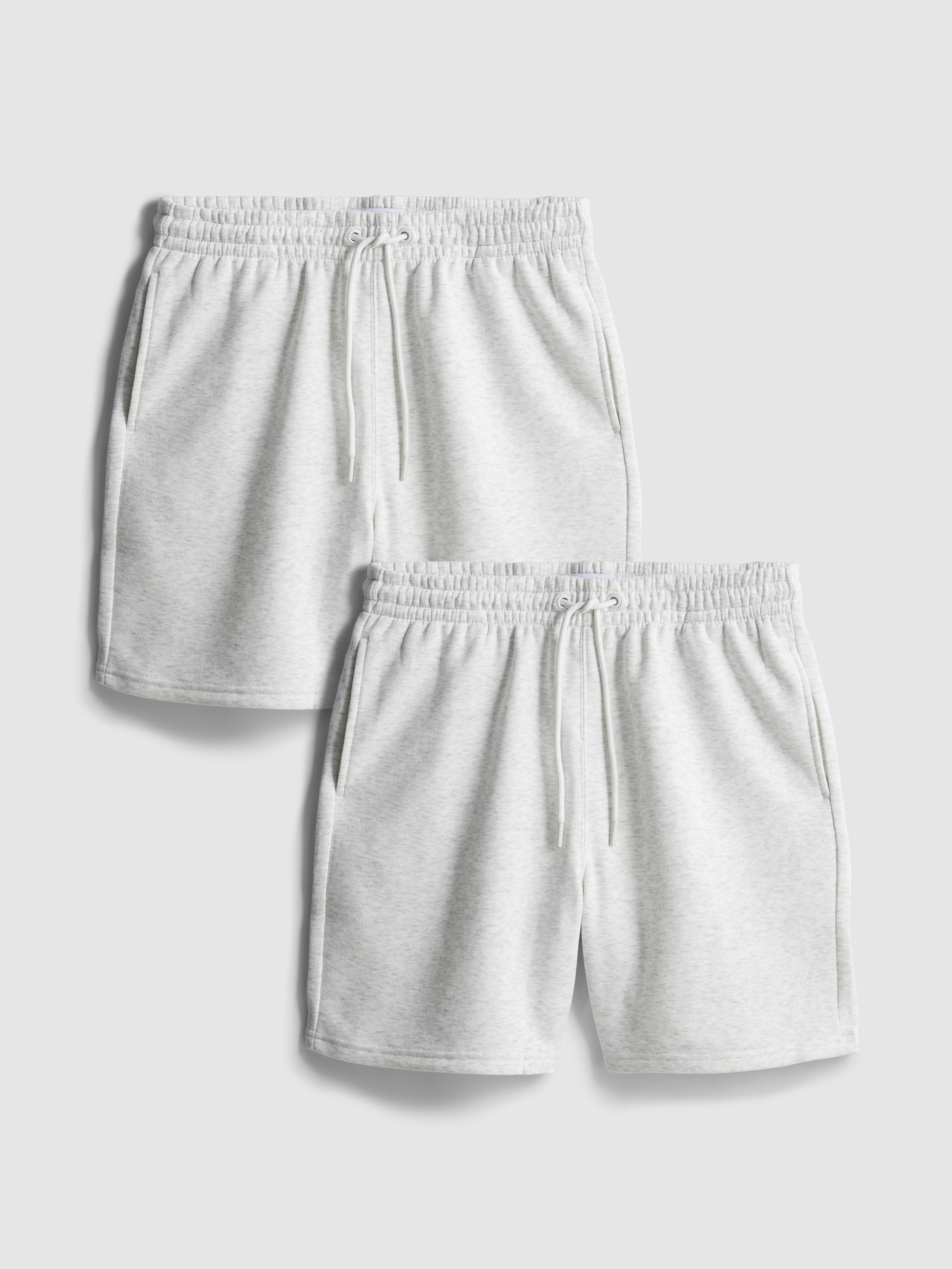 2pk Drawstring leisure Shorts