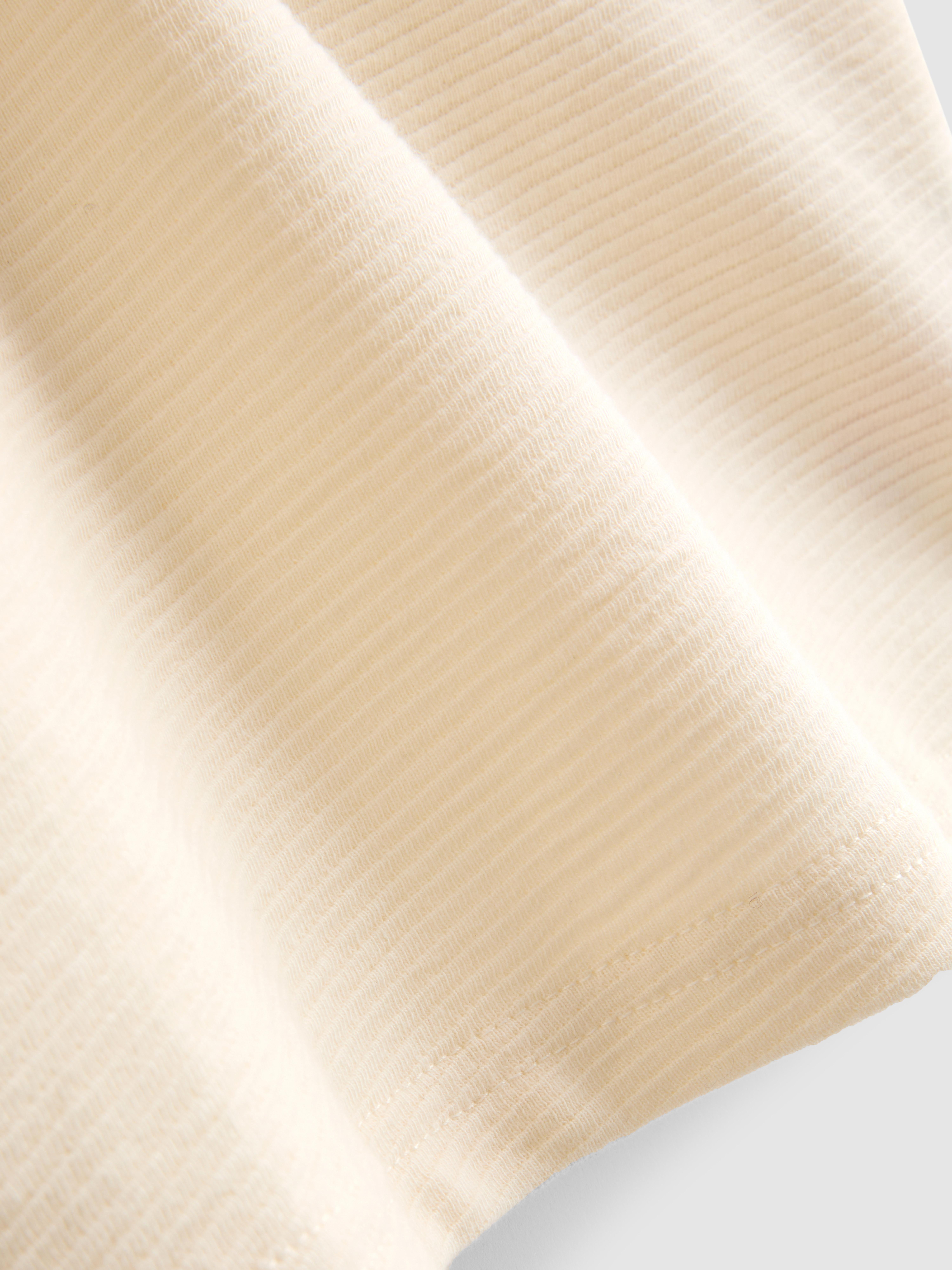 7-15 jr | T-shirt met ribtextuur