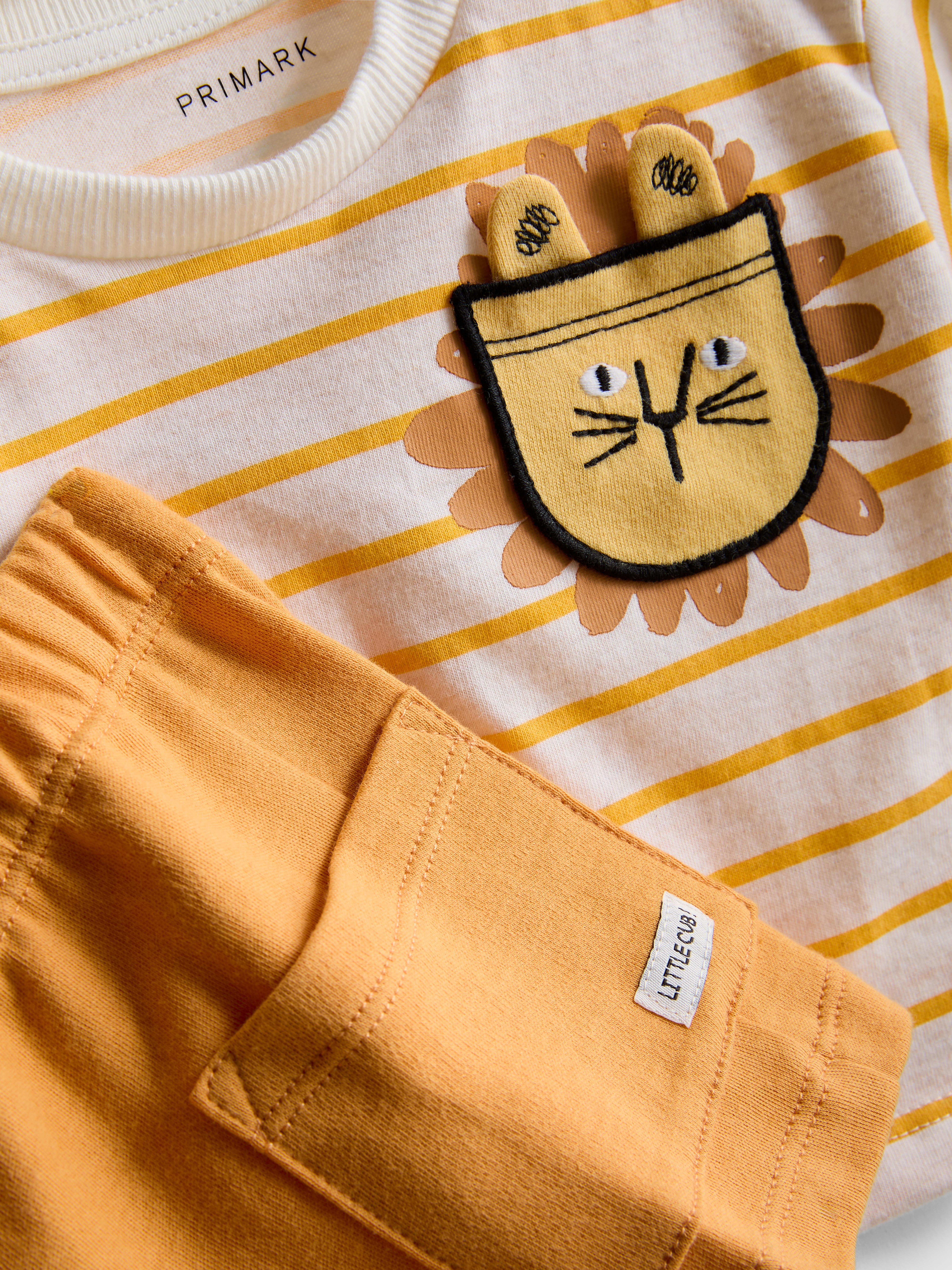 0-36mths | Boxy T-Shirt and Shorts Set