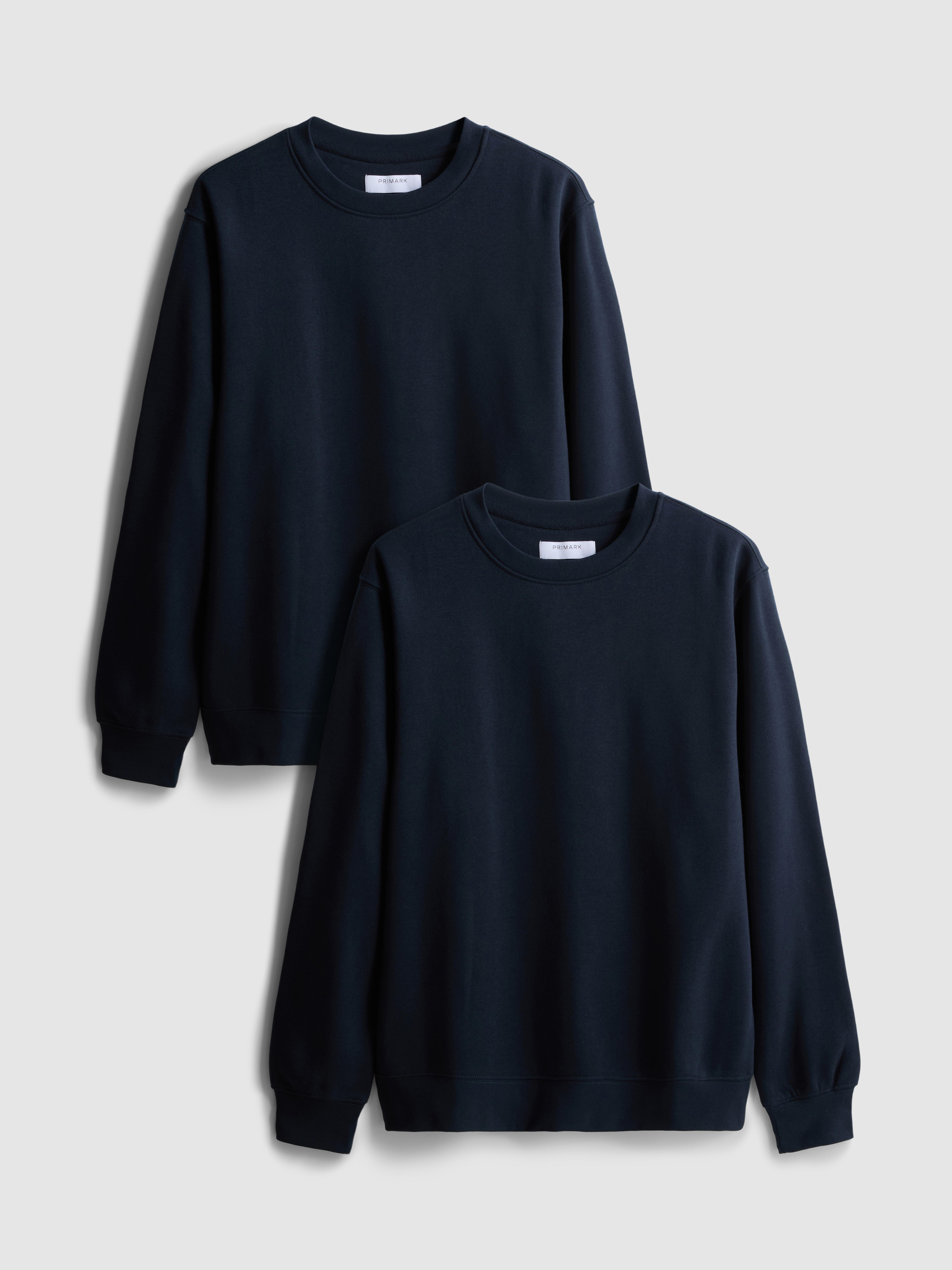 2pk Crew Neck Sweatshirts