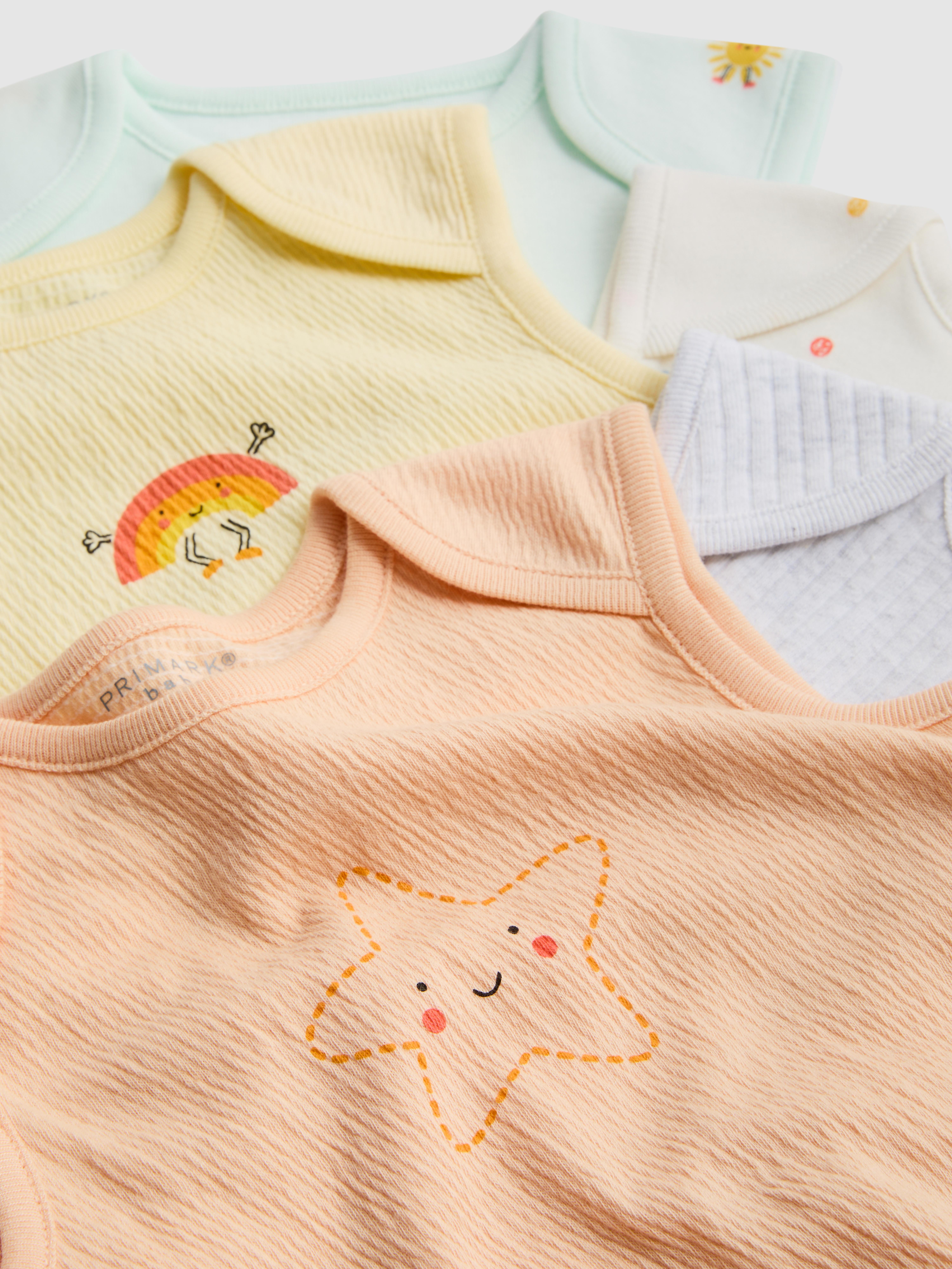 0-36mths | 5pk Sleeveless Bodysuits