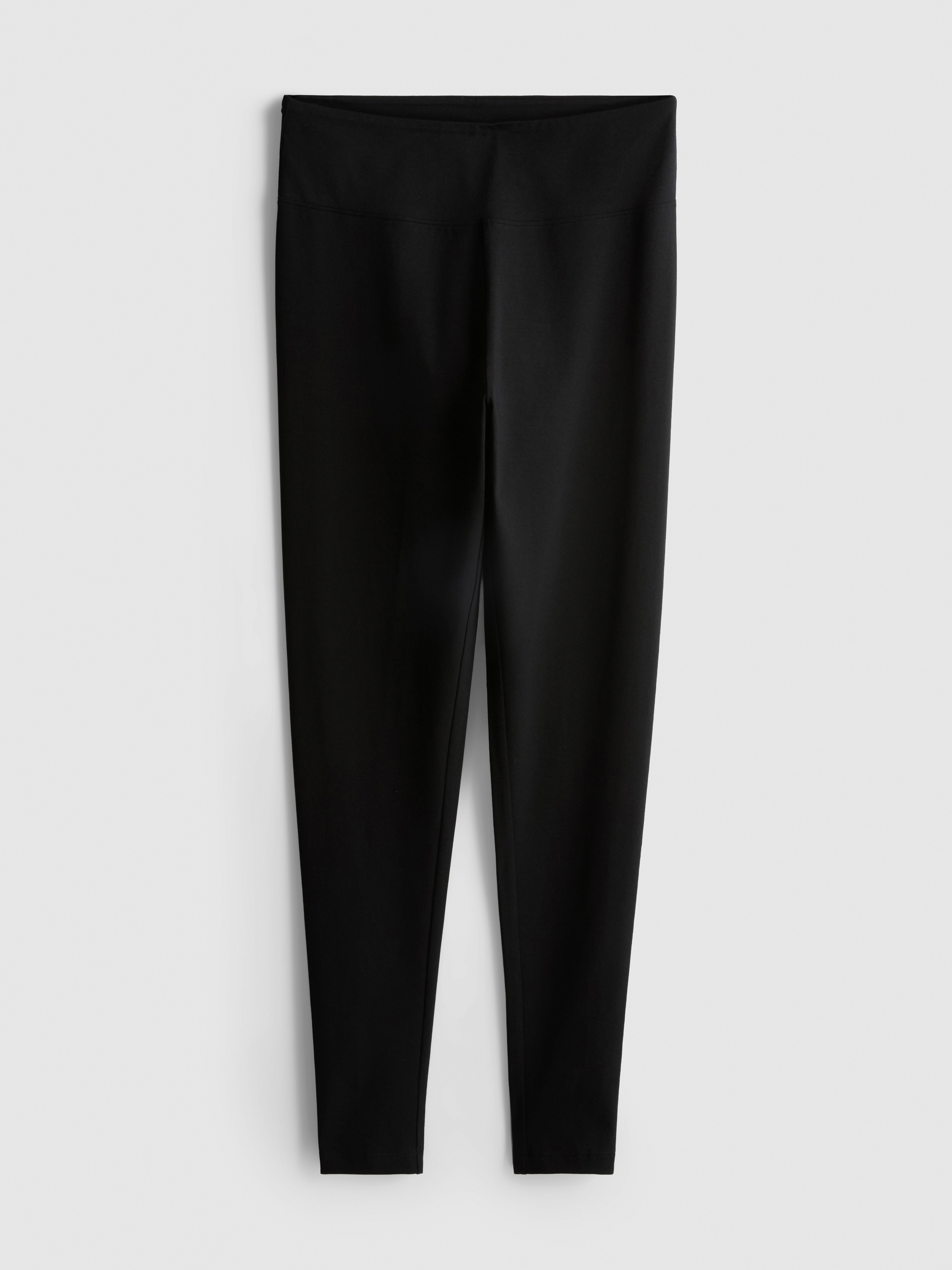 Cotton-Rich High-Waist Leggings