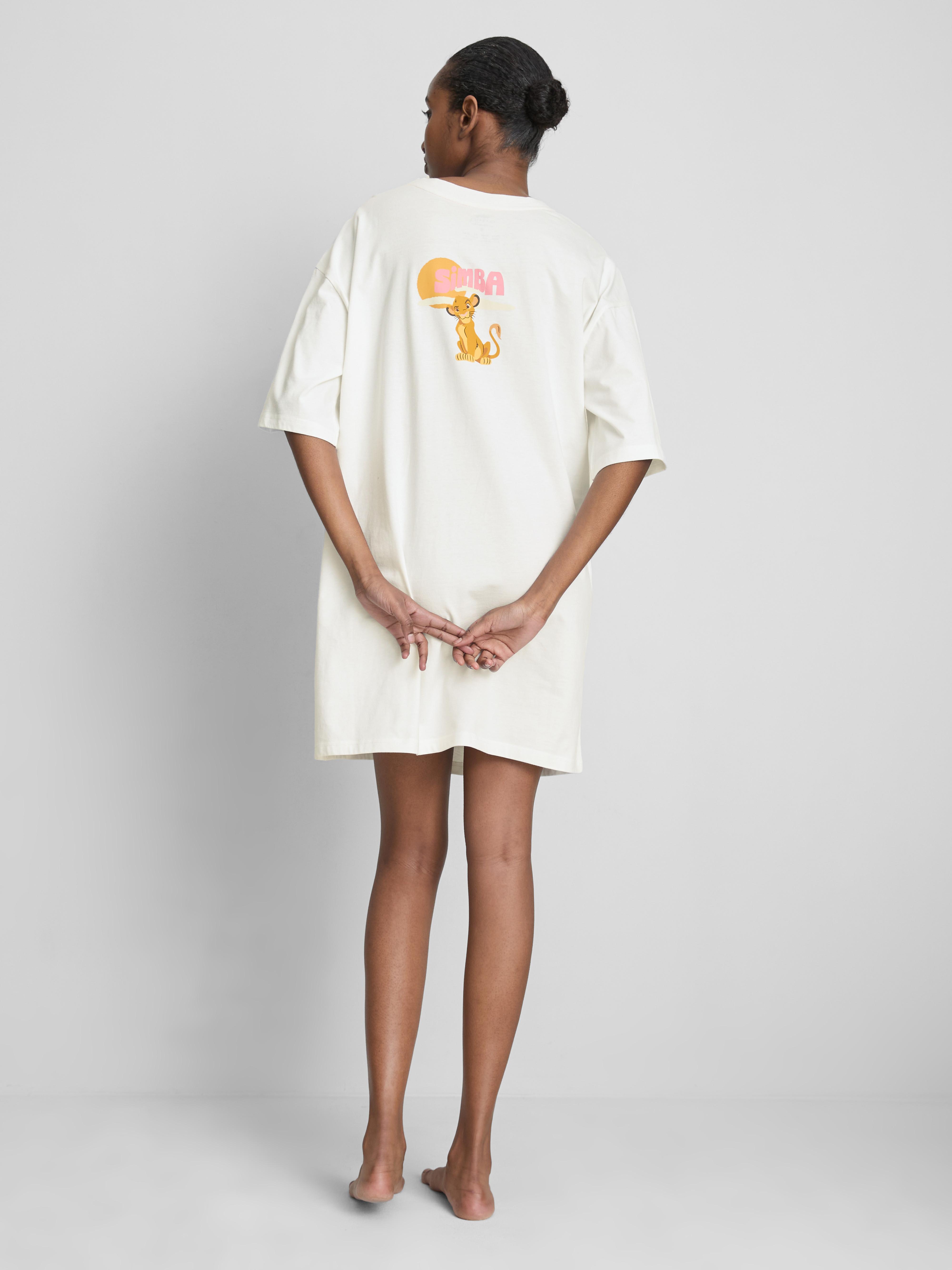 Chemise de nuit oversize en coton Disney Le Roi Lion