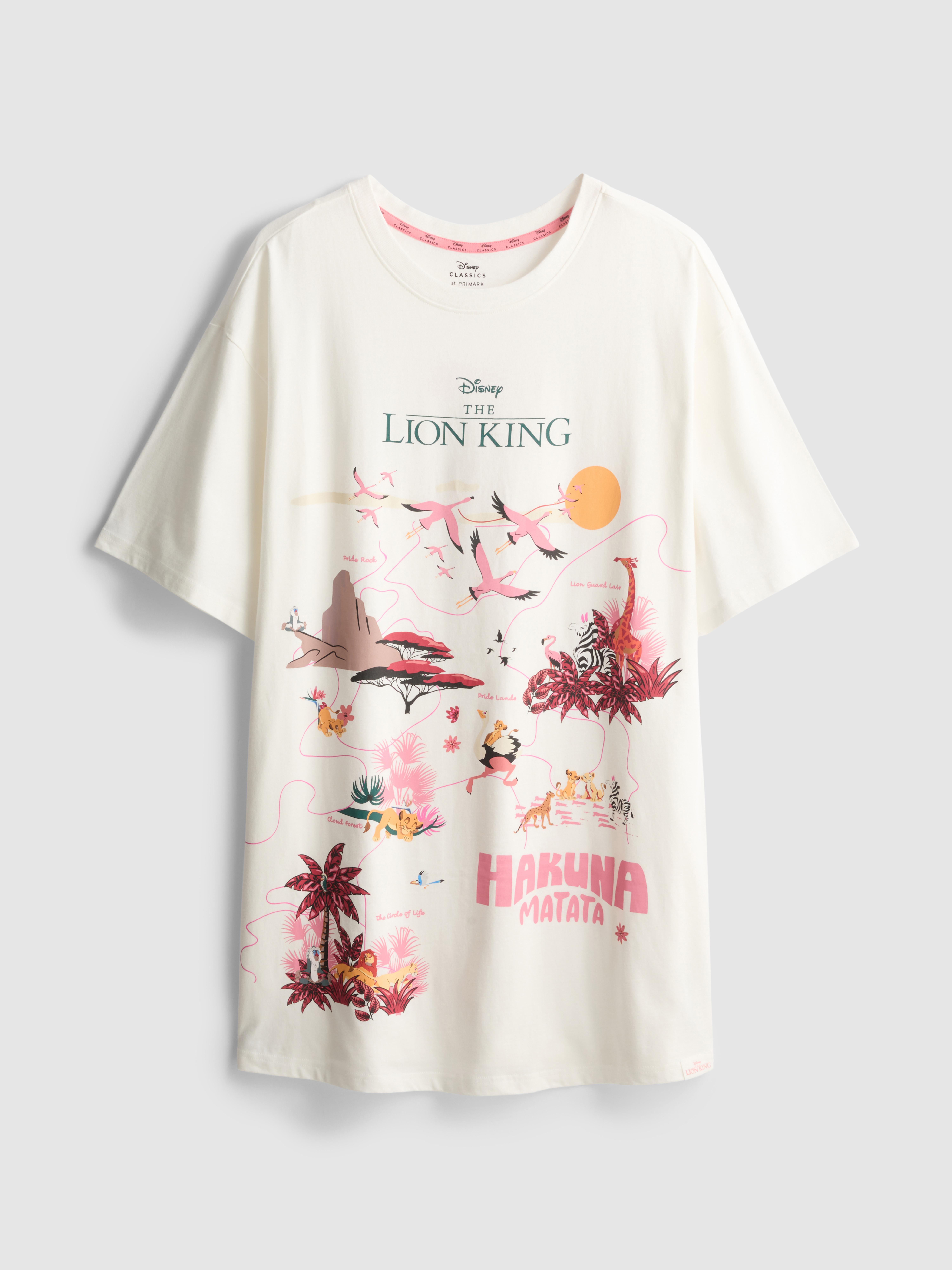 Chemise de nuit oversize en coton Disney Le Roi Lion