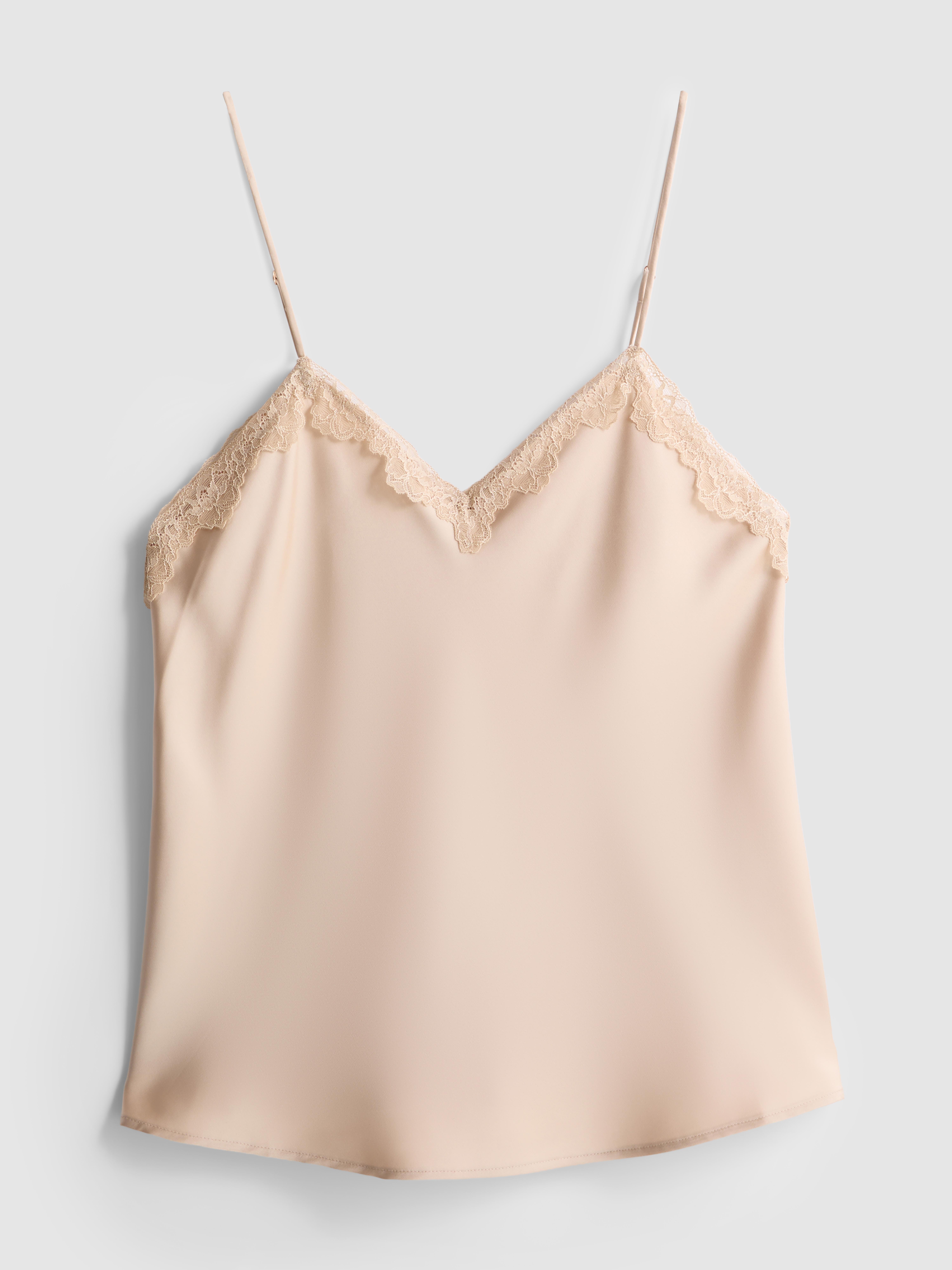 Maiou de pijama clasic din satin