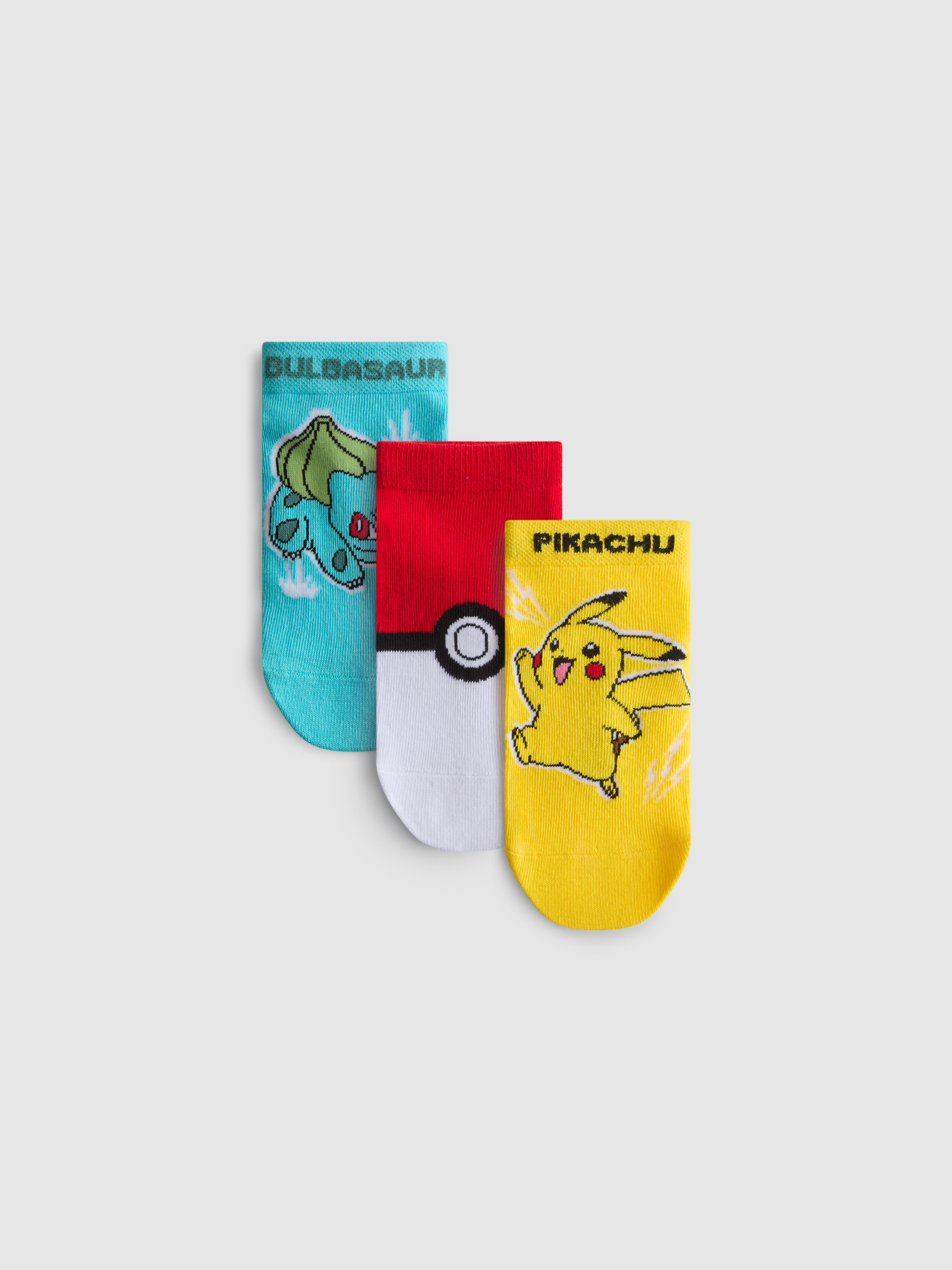 3 perechi de șosete sport cu Pokémon