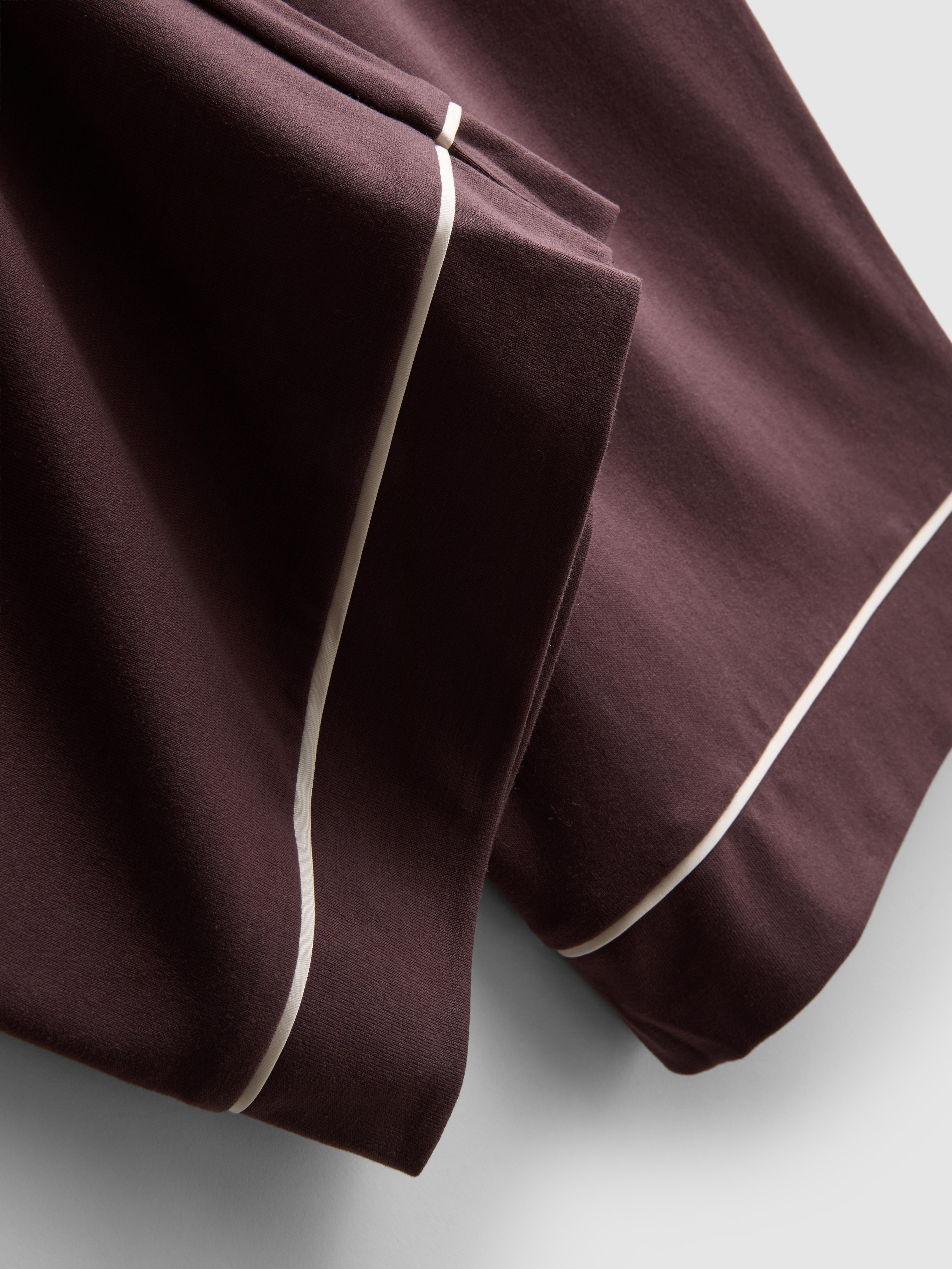 Piped Jersey Boyfriend Pajamas