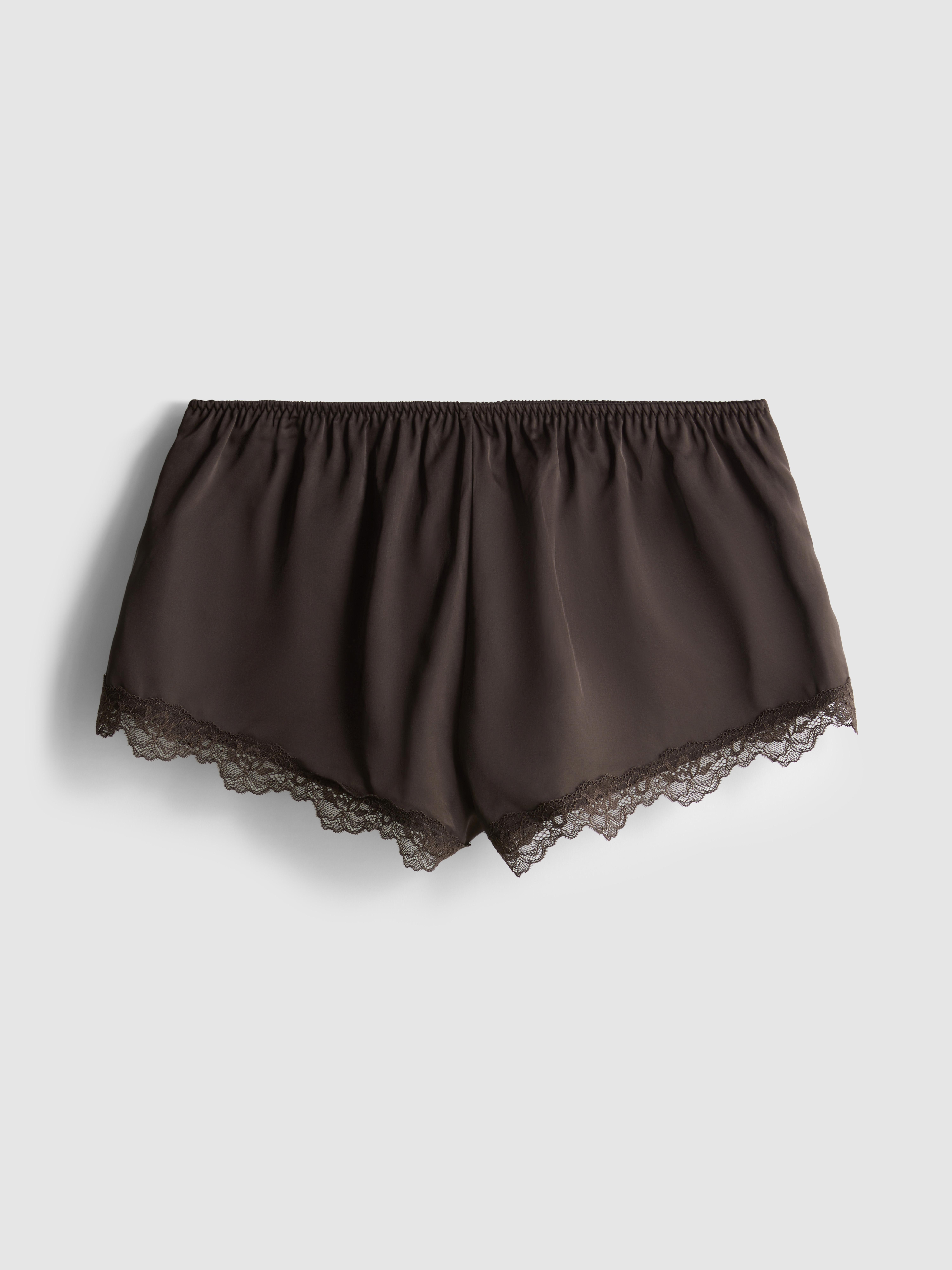 Short de pyjama classique en satin