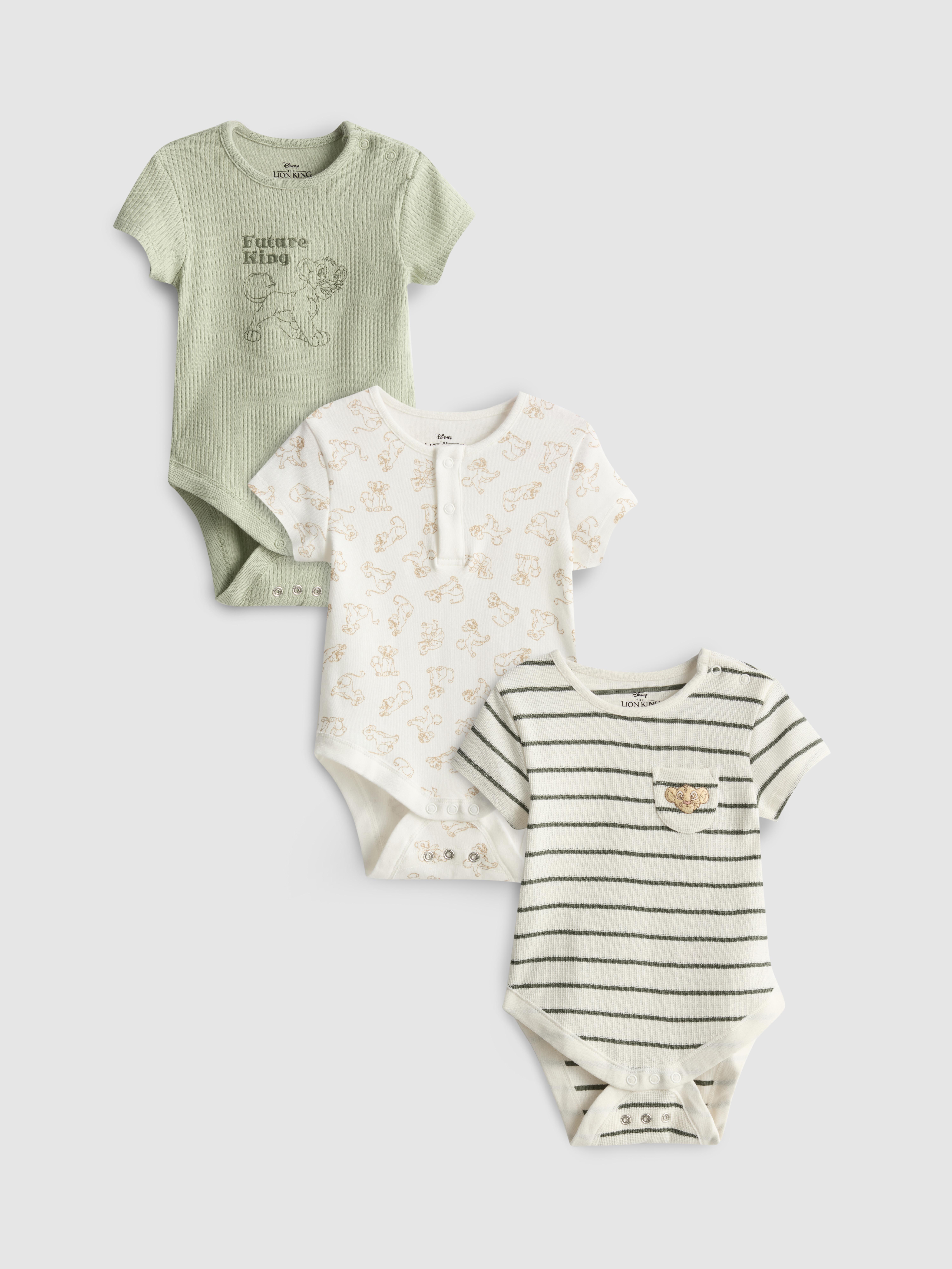 0-18mths | 3pk Disney's The Lion King Newborn Bodysuits