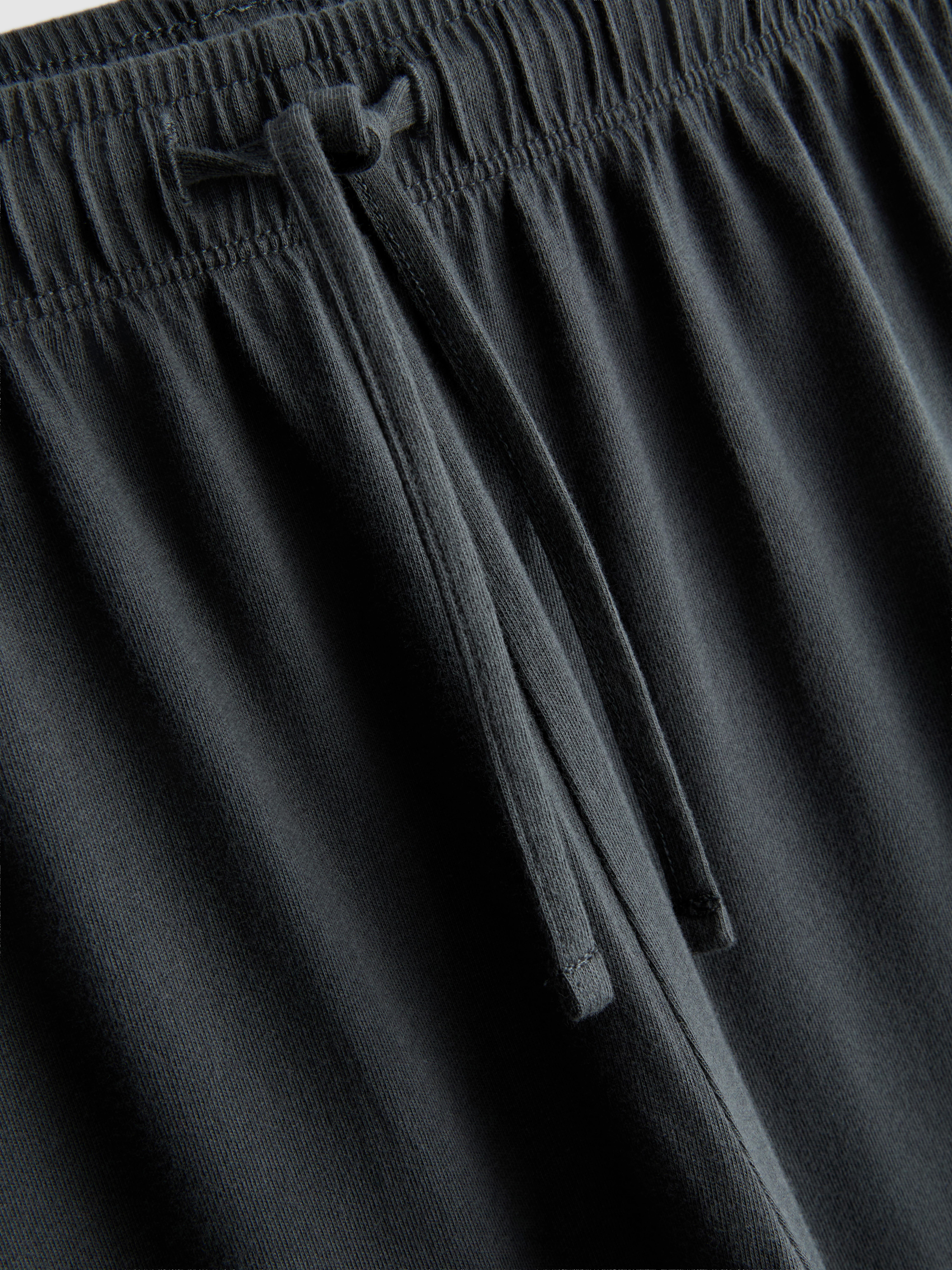 Cotton Casual Wide-Leg Joggers
