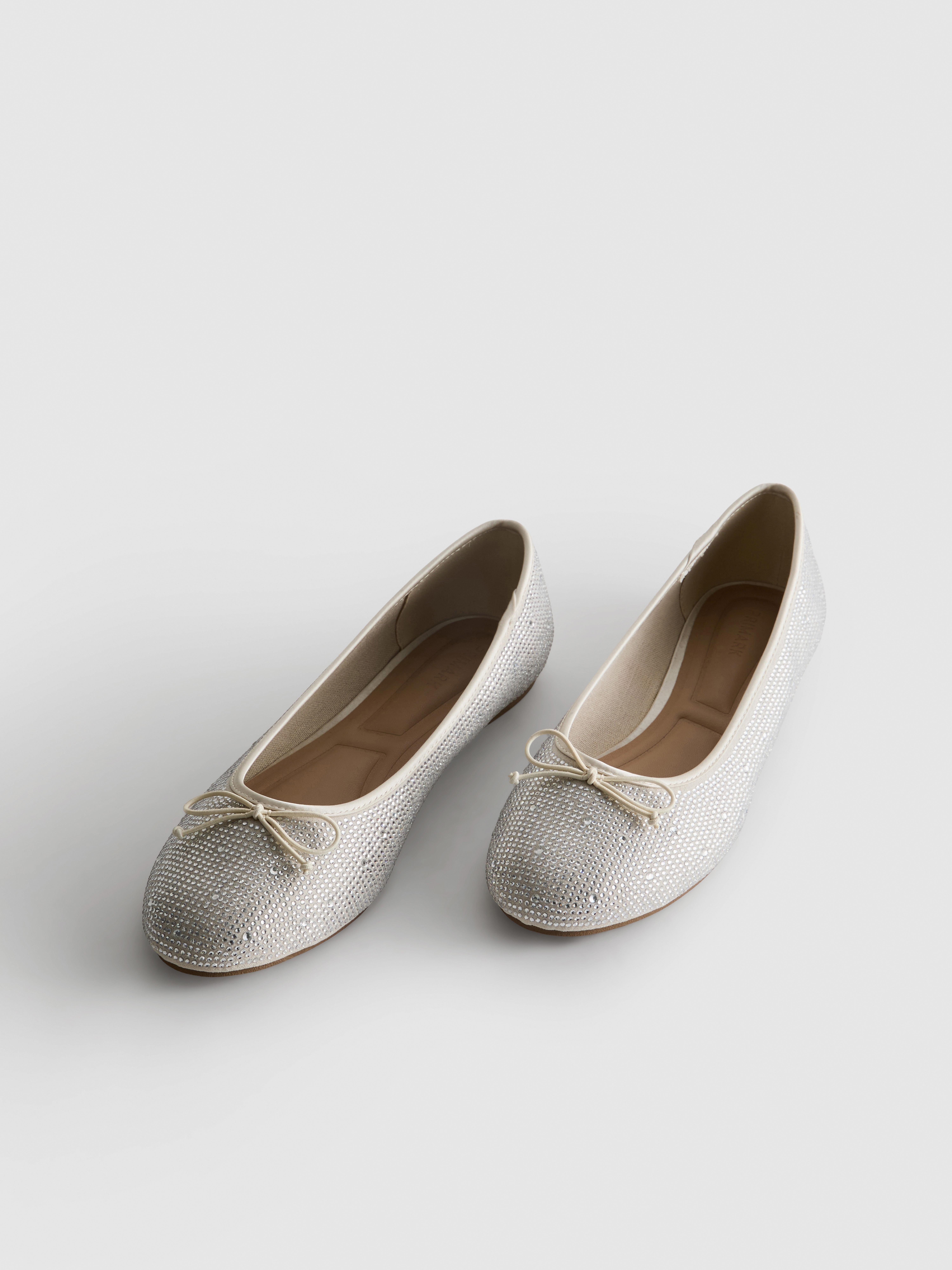 Diamanté Ballet Flats