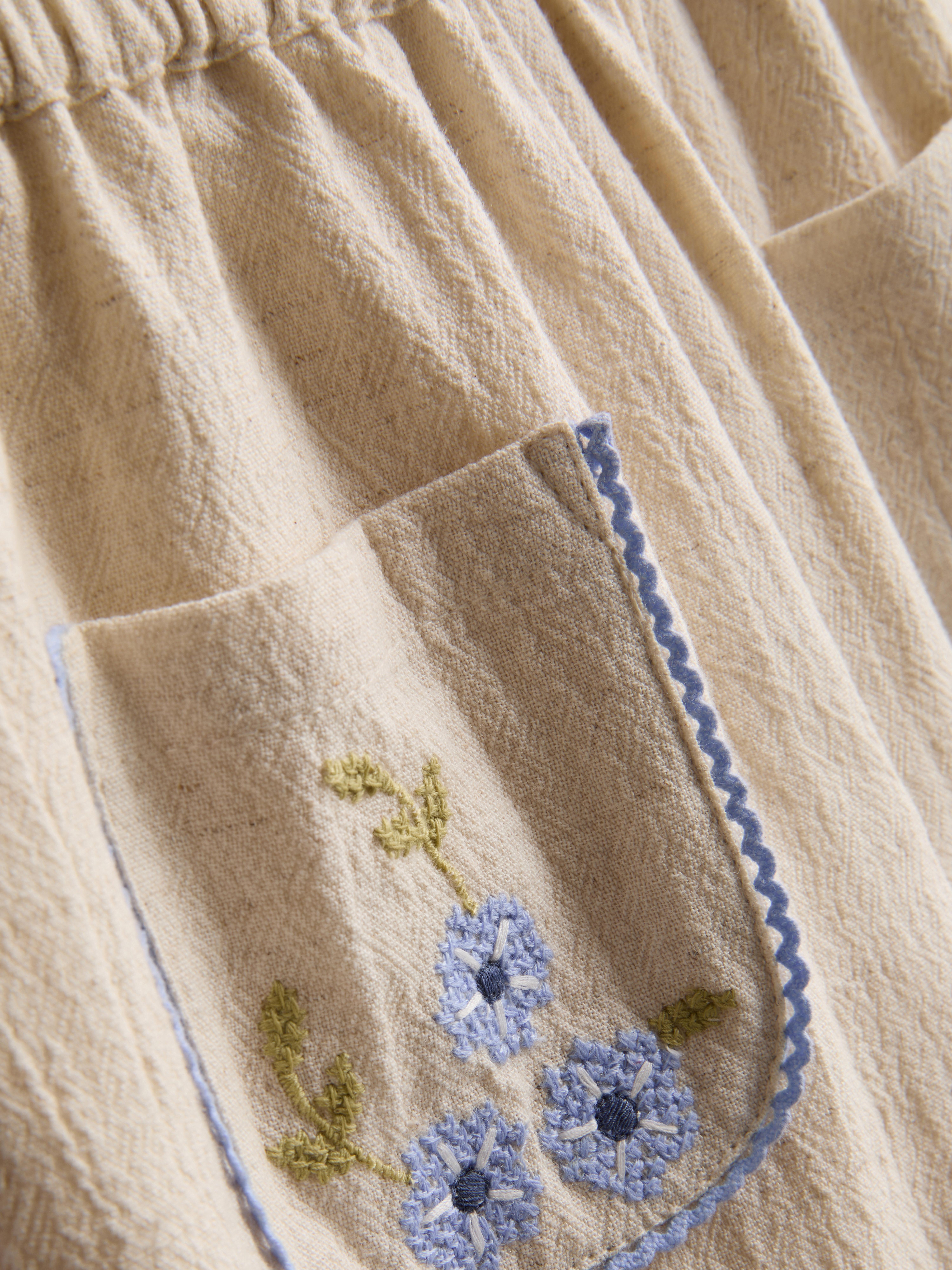 0-36mths | Floral Appliqué Straight Leg Pants