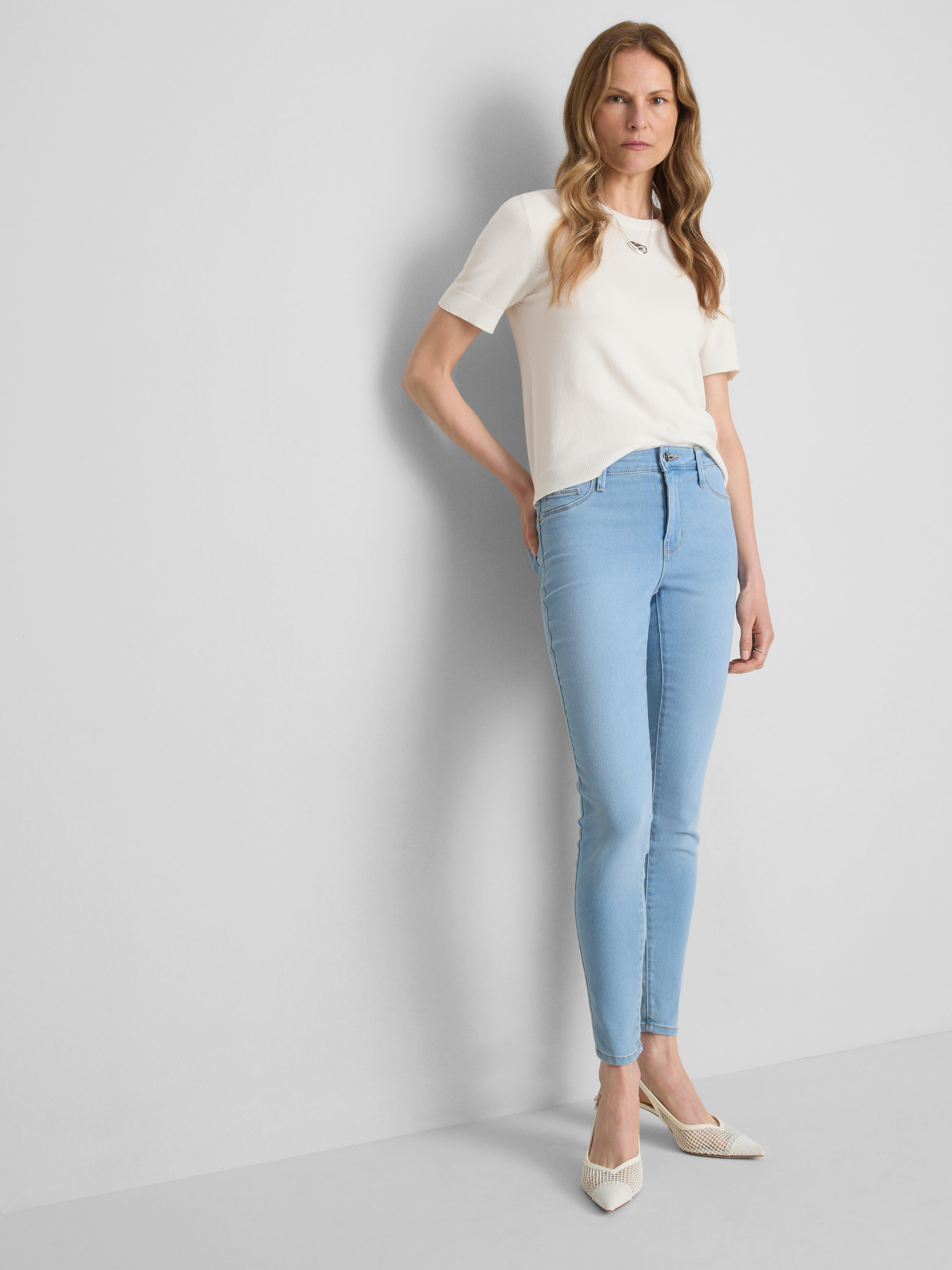 Compact Knit Short-Sleeve Tee