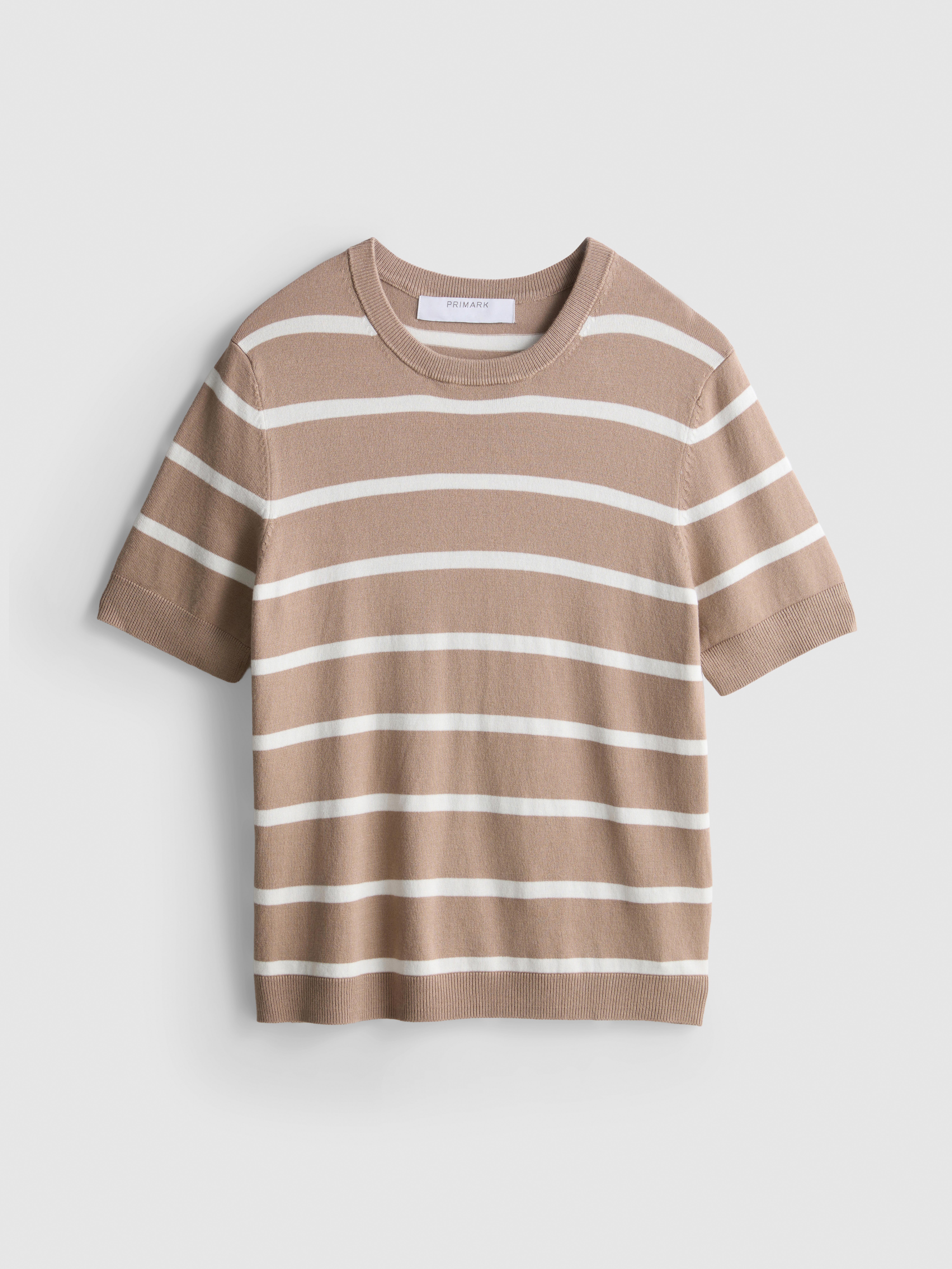 Compact Knit Short-Sleeve Tee