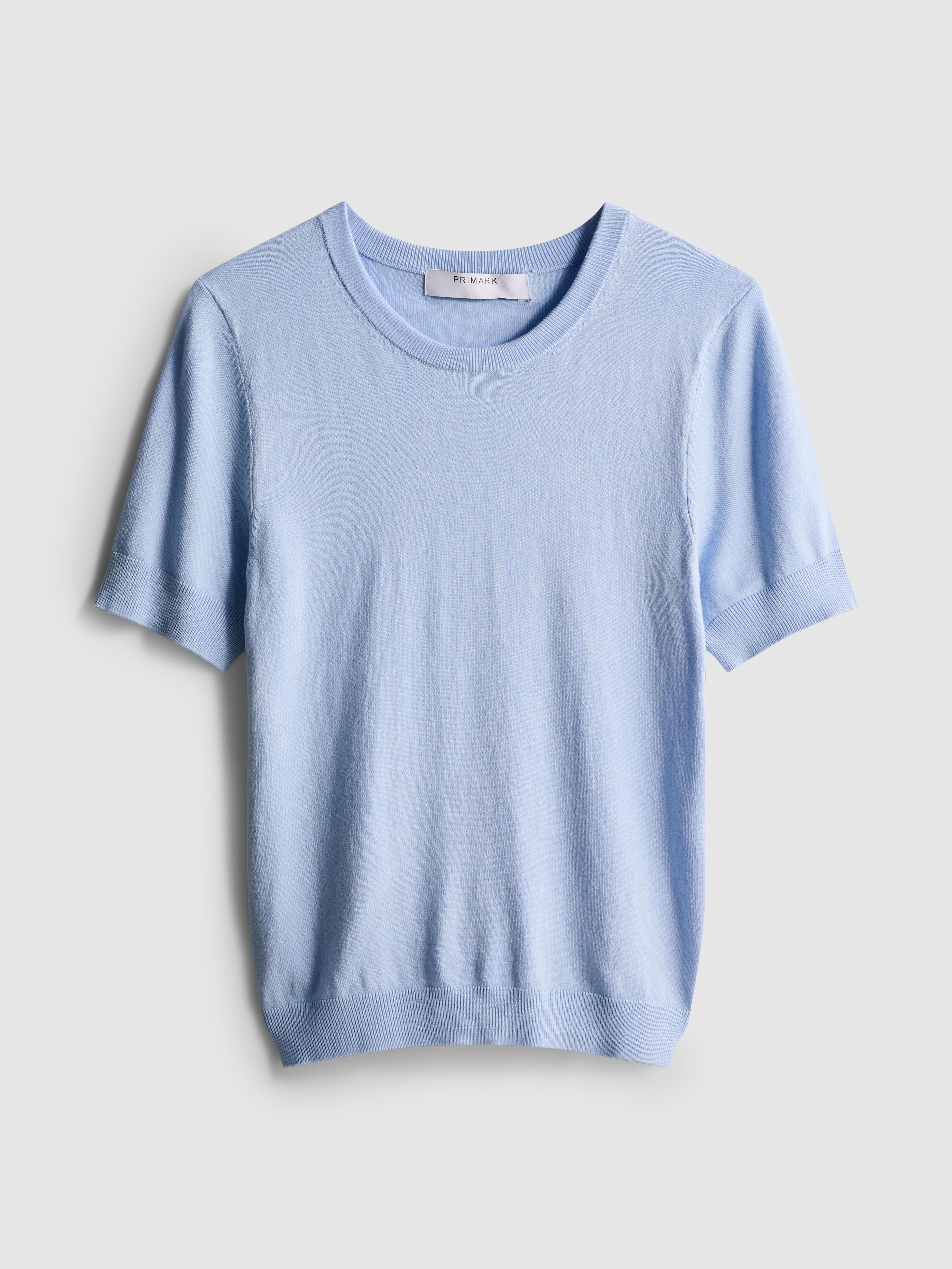 Compact Knit Short-Sleeve Tee