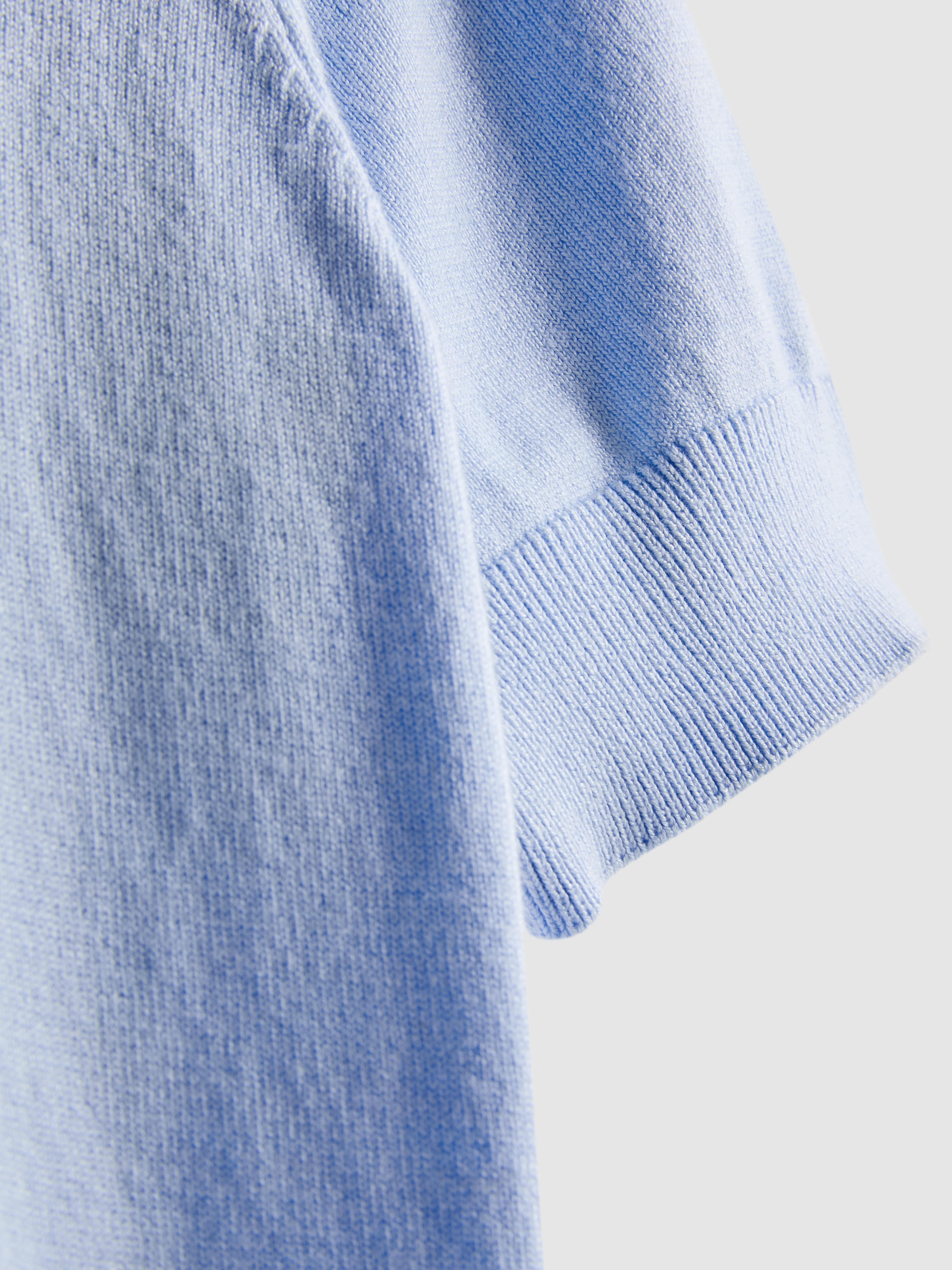 Compact Knit Short-Sleeve Tee