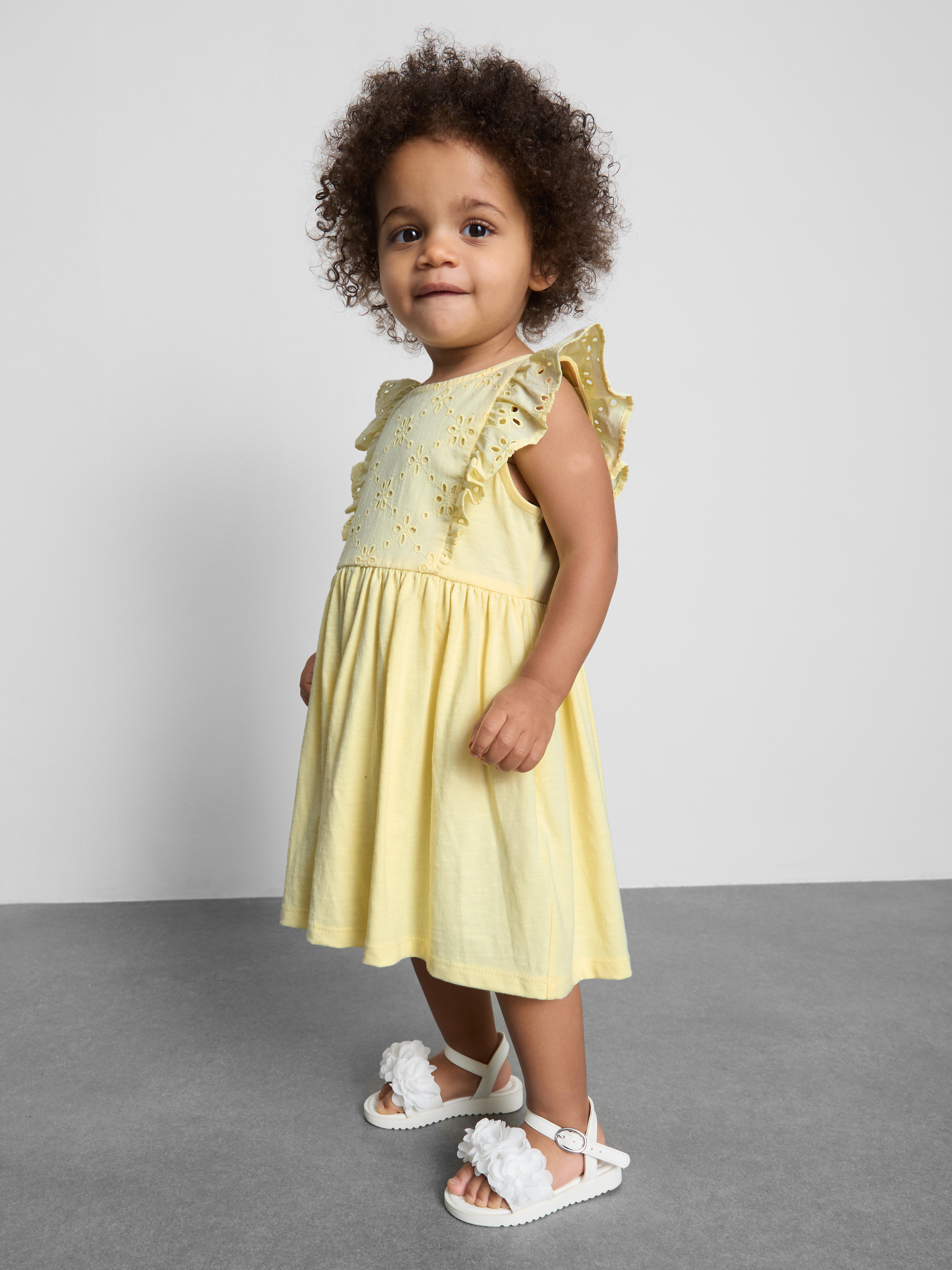 0-36mths | Broderie Anglaise Smock Dress