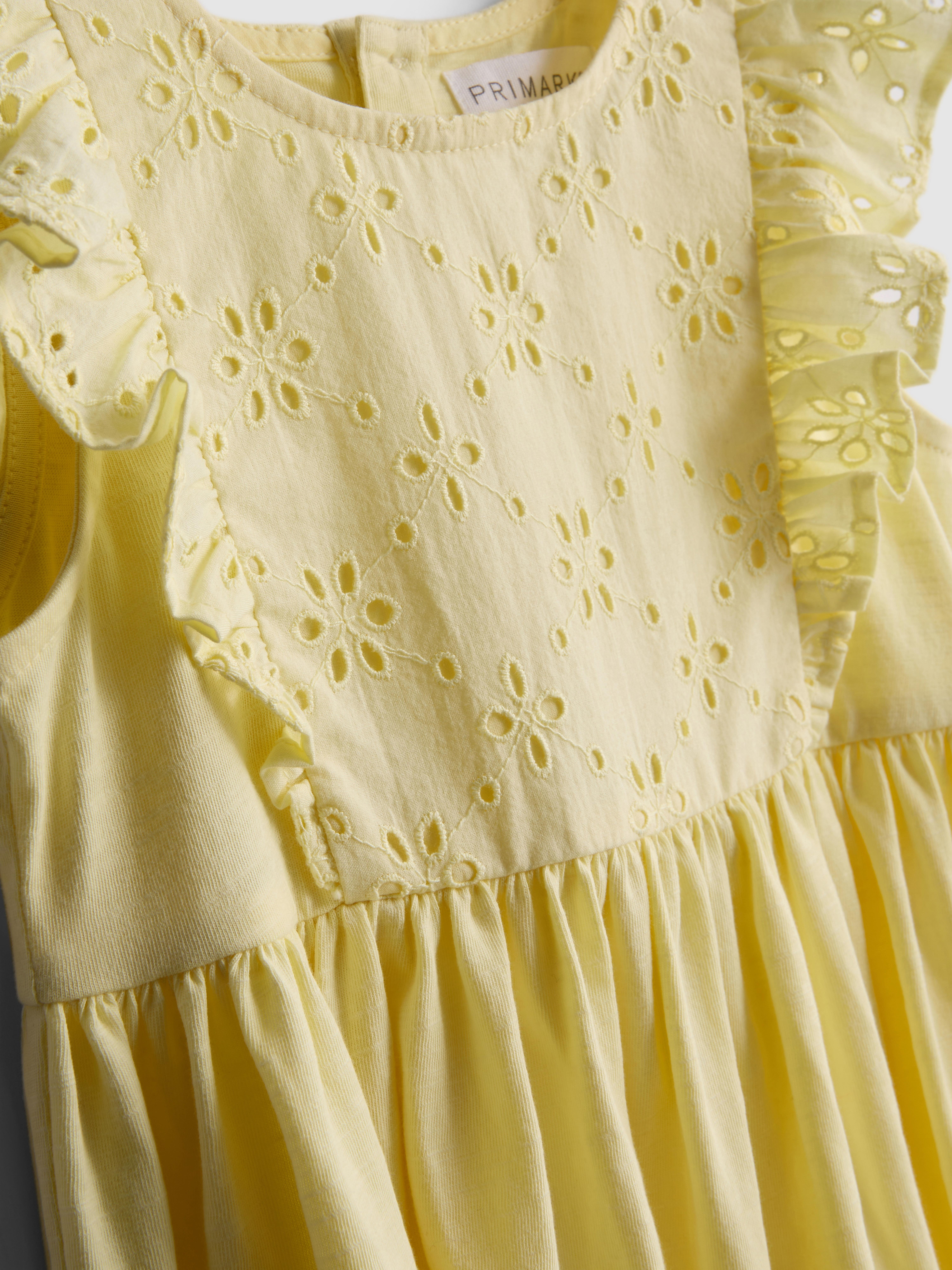 0-36mths | Broderie Anglaise Smock Dress