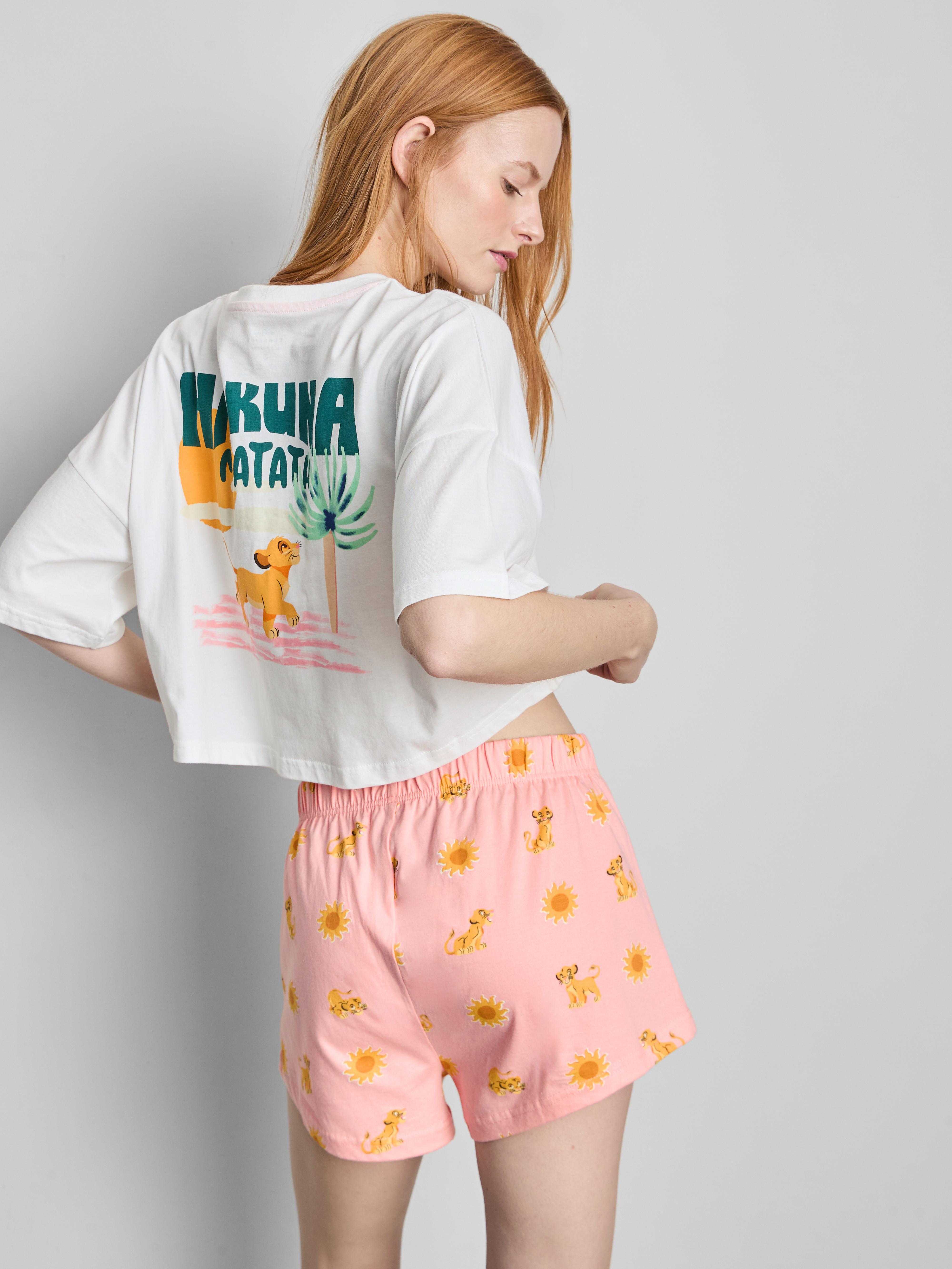 Disney’s The Lion King Graphic Cotton Shorty Pyjamas
