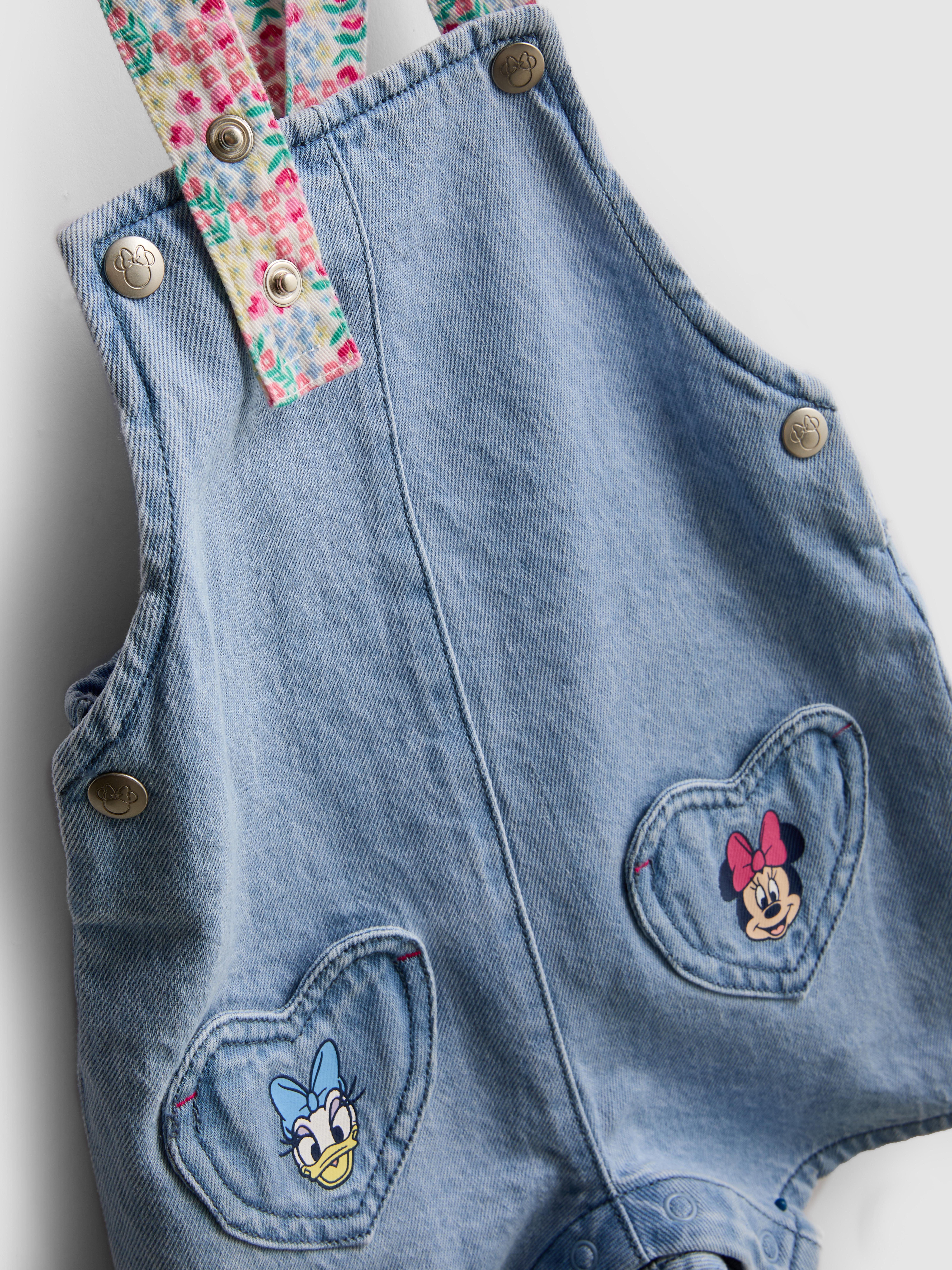 0-36mths | Disney's Minnie Mouse And Friends Dungaree Set