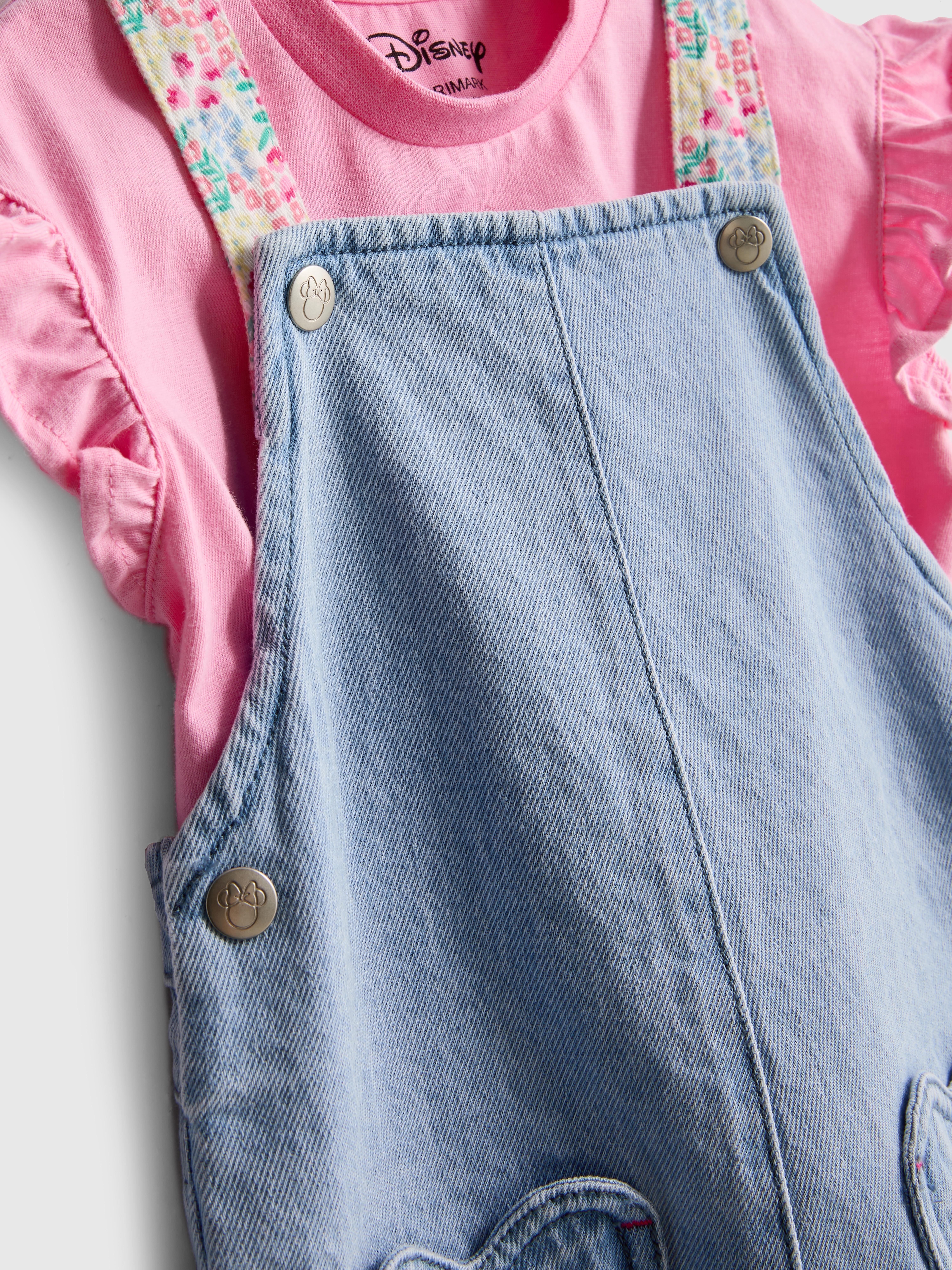 0-36mths | Disney's Minnie Mouse And Friends Dungaree Set