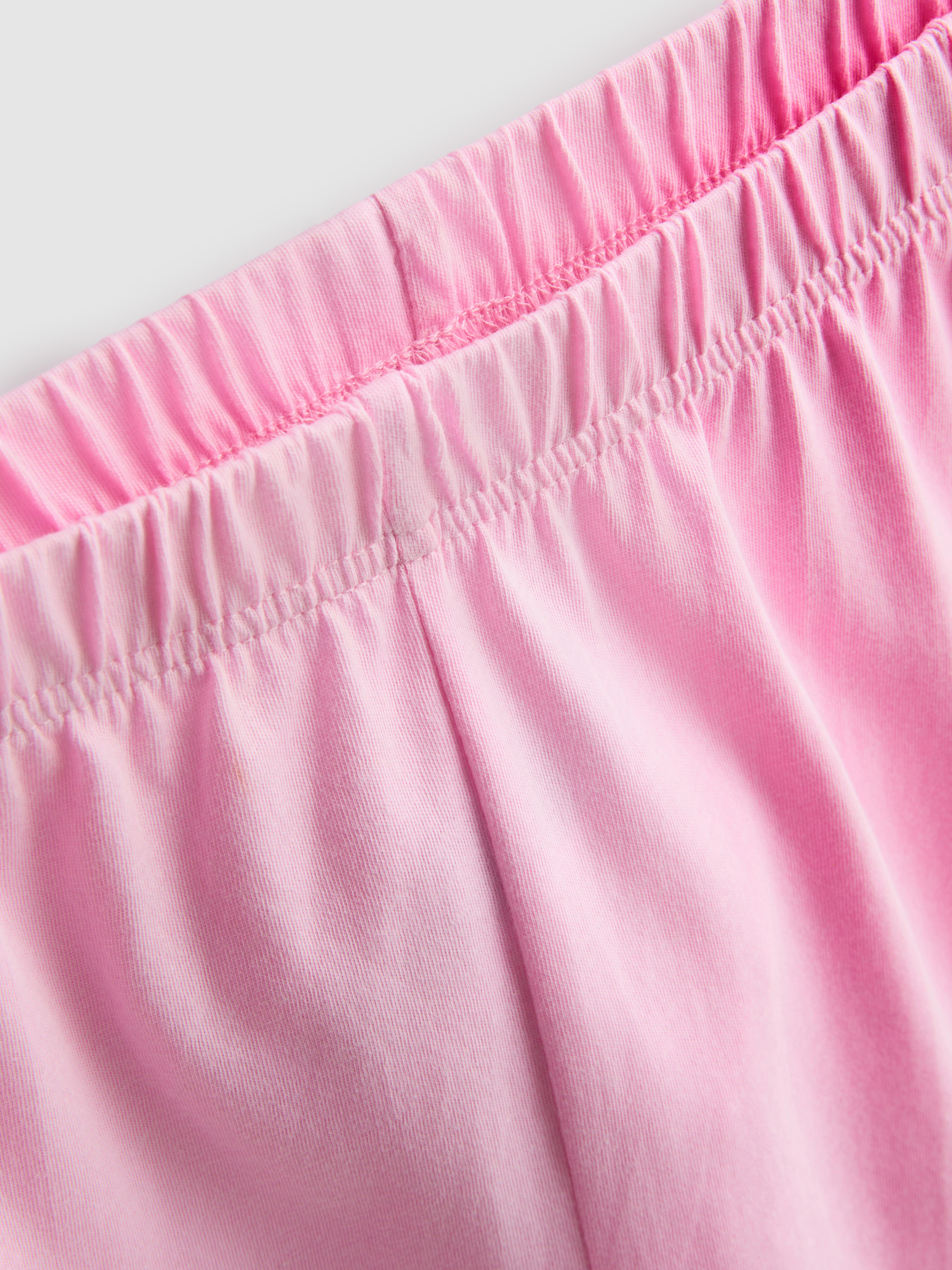 Cotton T-Shirt Shorty Pajamas