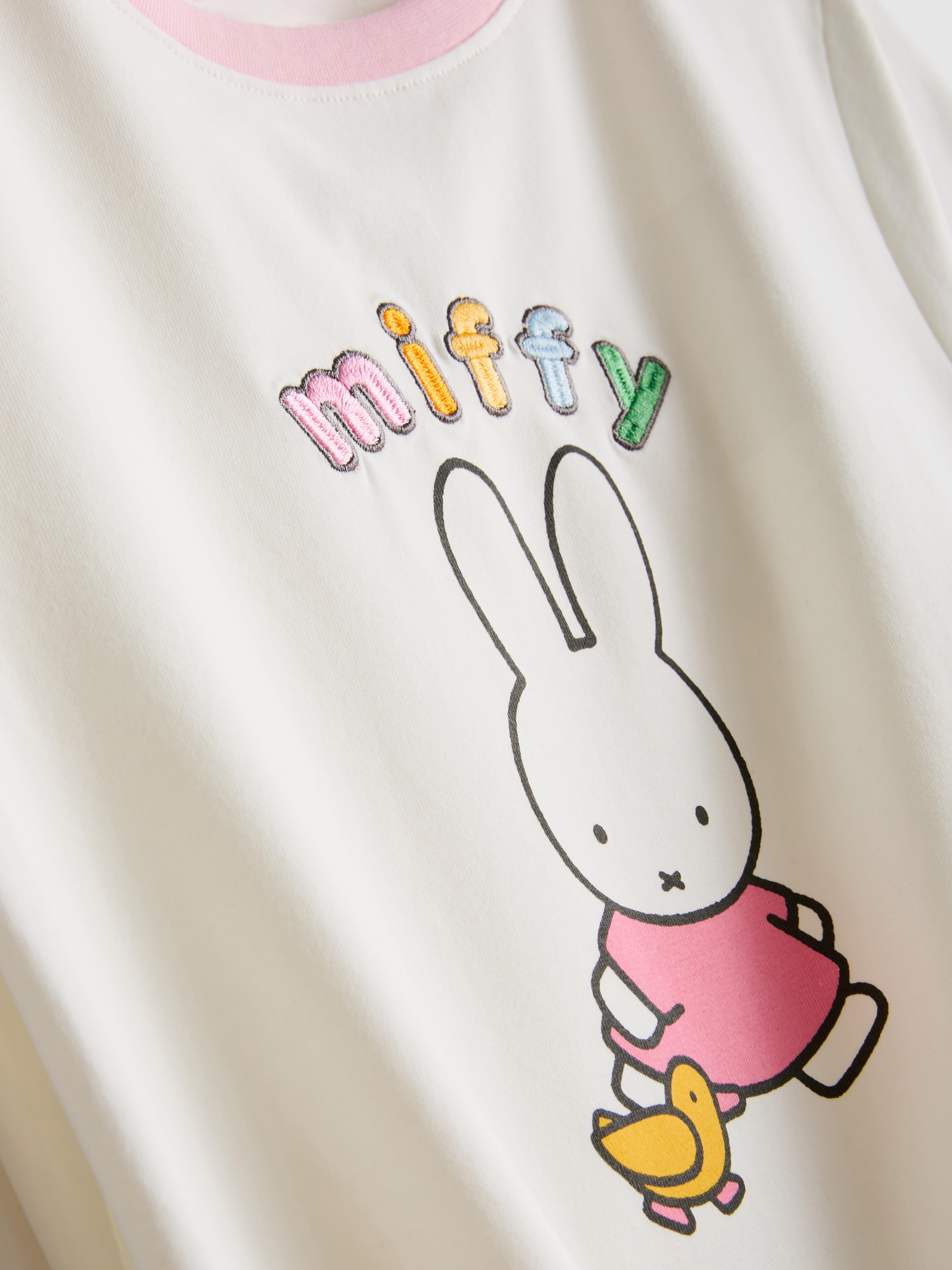 Miffy Cotton Rich Gingham Shorty Pyjamas