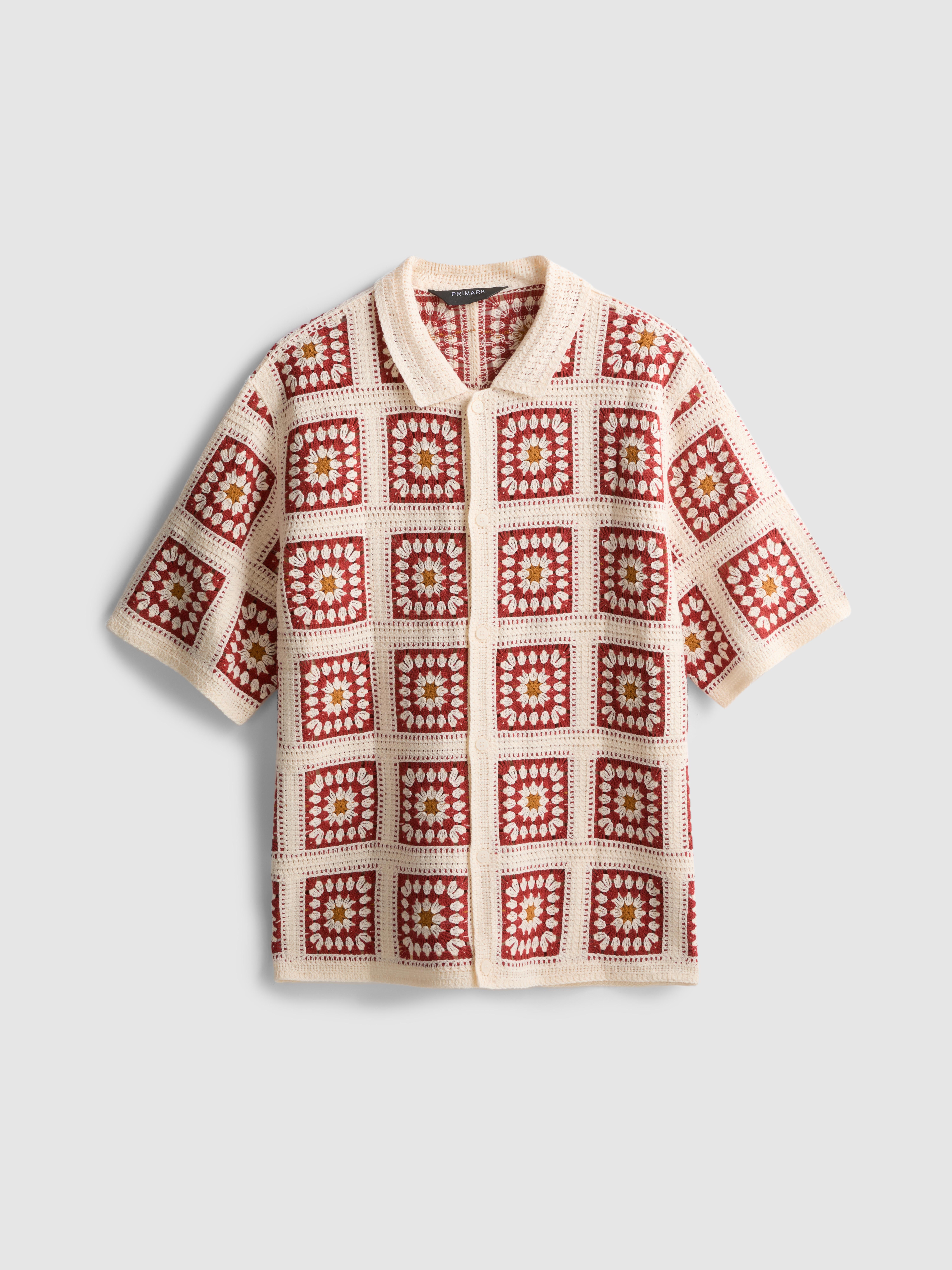 Crochet Knit Shirt