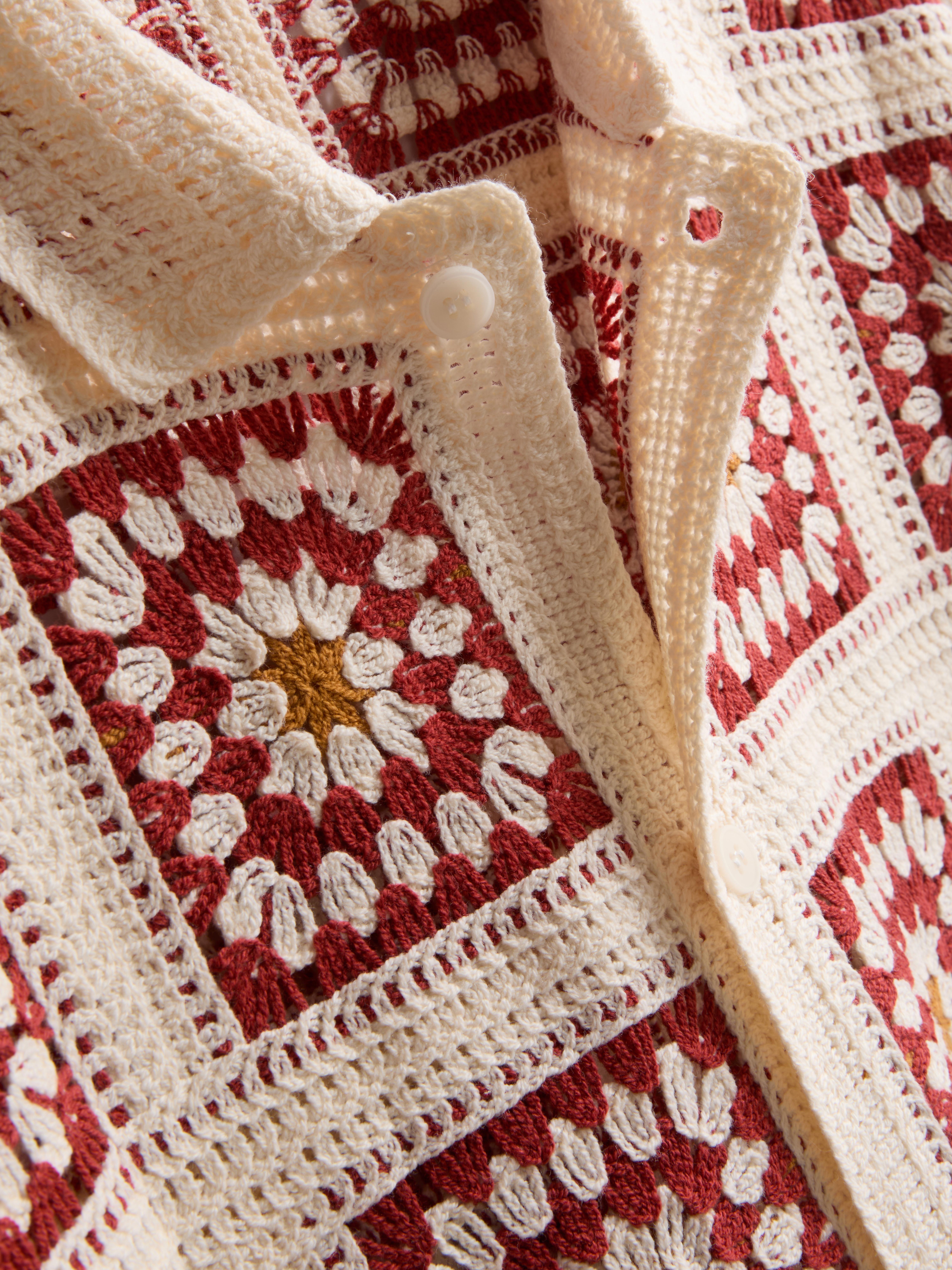 Crochet Knit Shirt