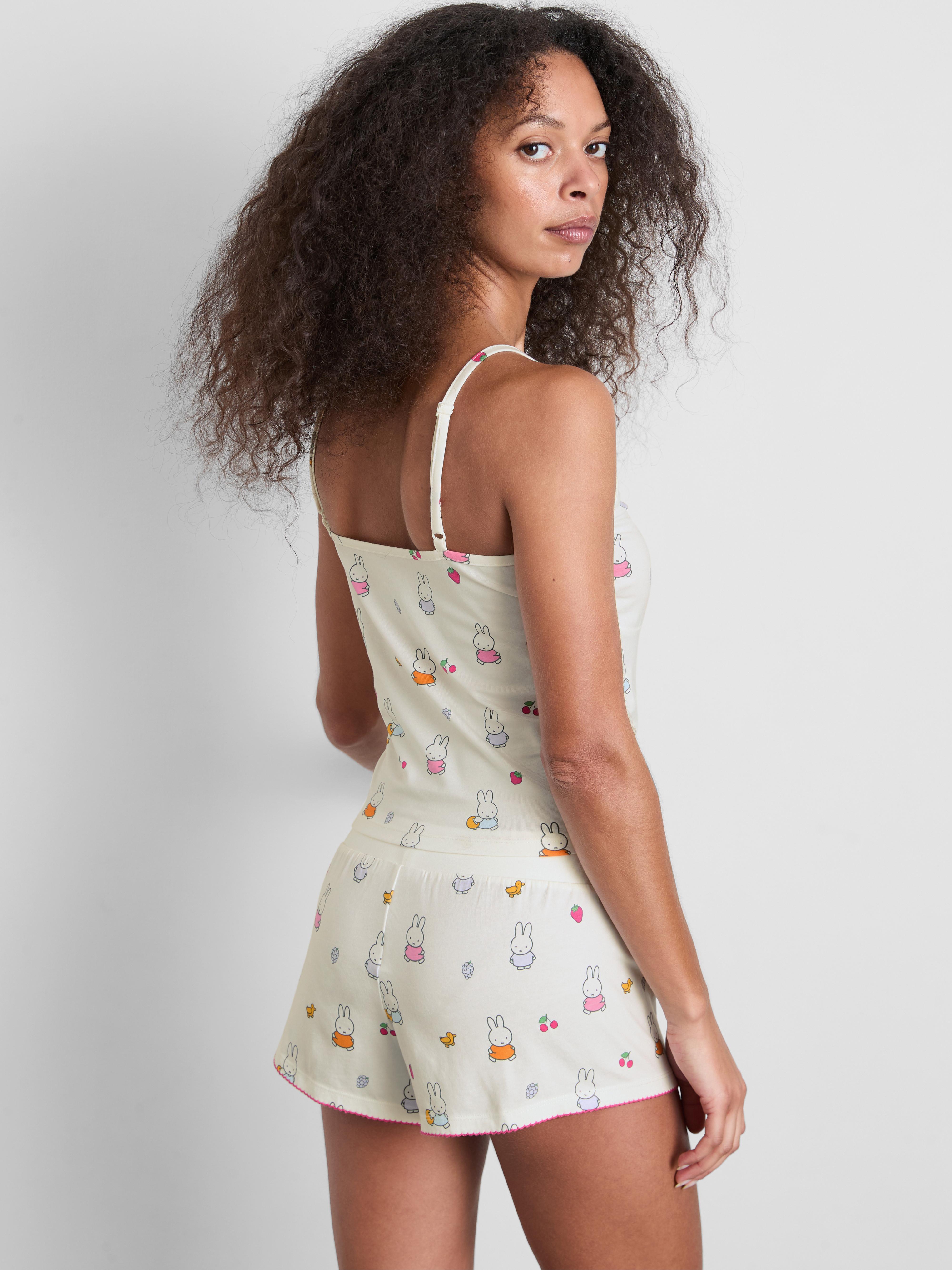 Miffy Cotton Rich Cami Shorty Pyjamas