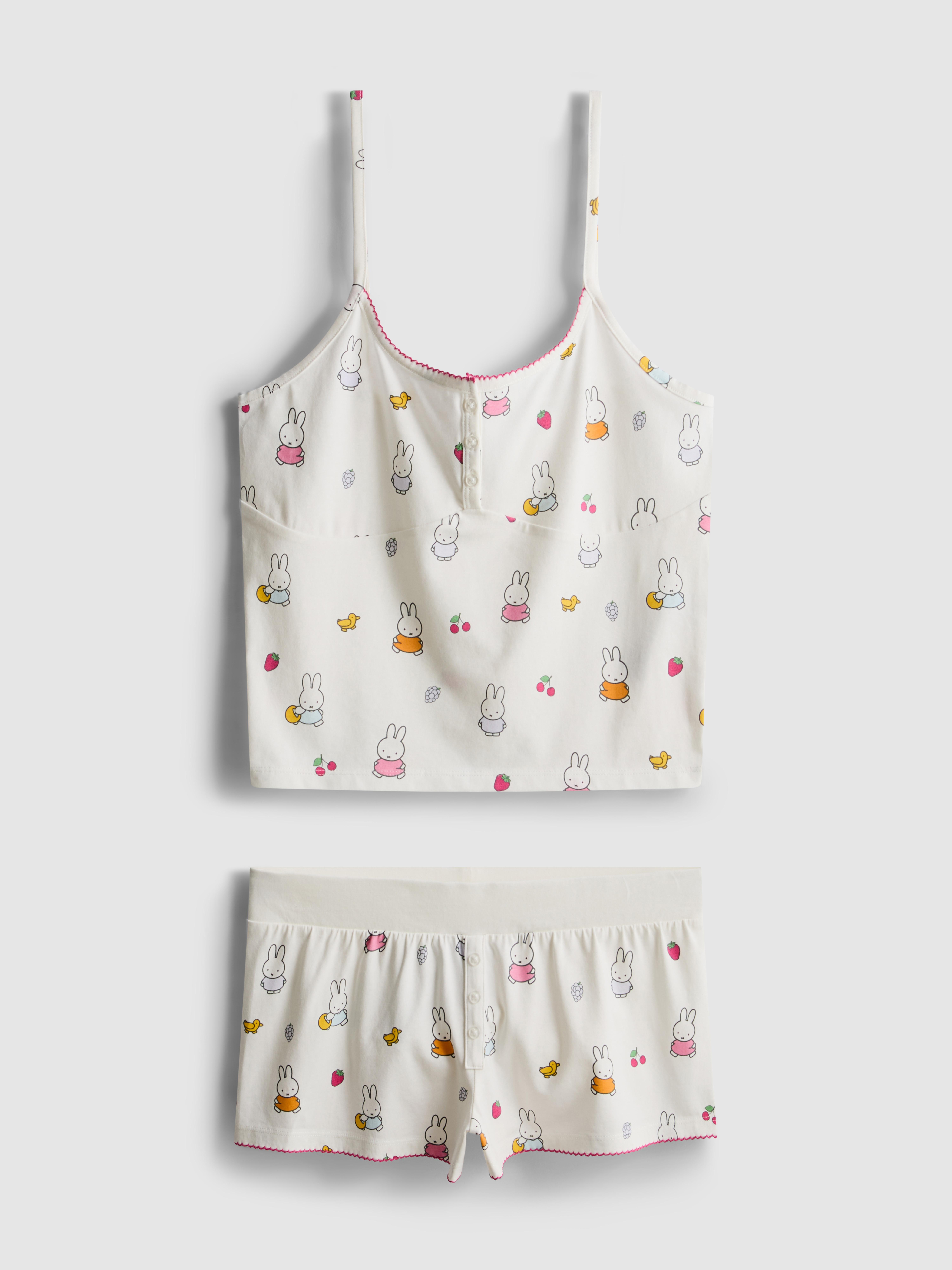 Miffy Cotton Rich Cami Shorty Pyjamas