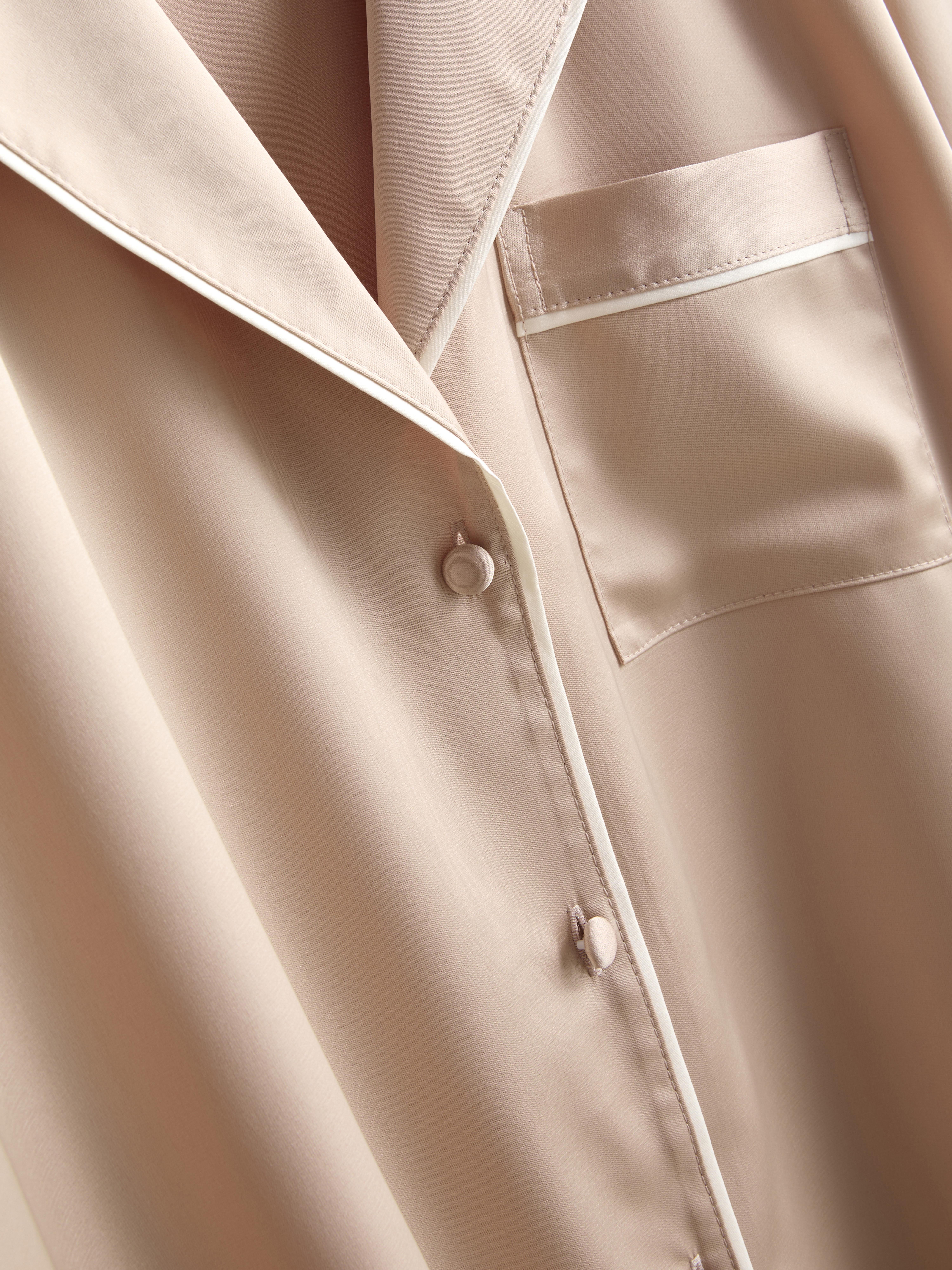 Satin Boyfriend Pajamas