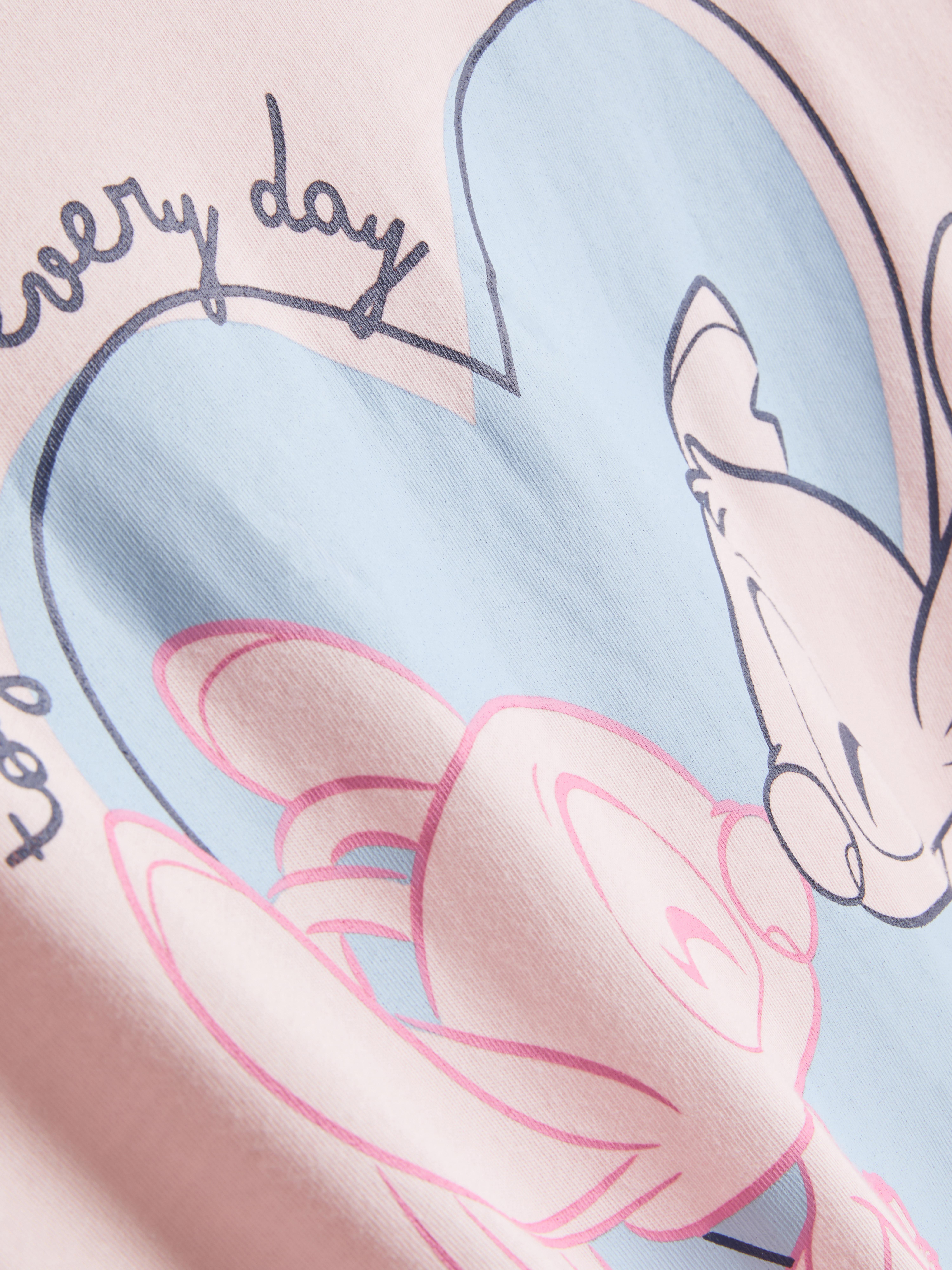 Disney’s Stitch And Angel Pure Cotton Pajama Set
