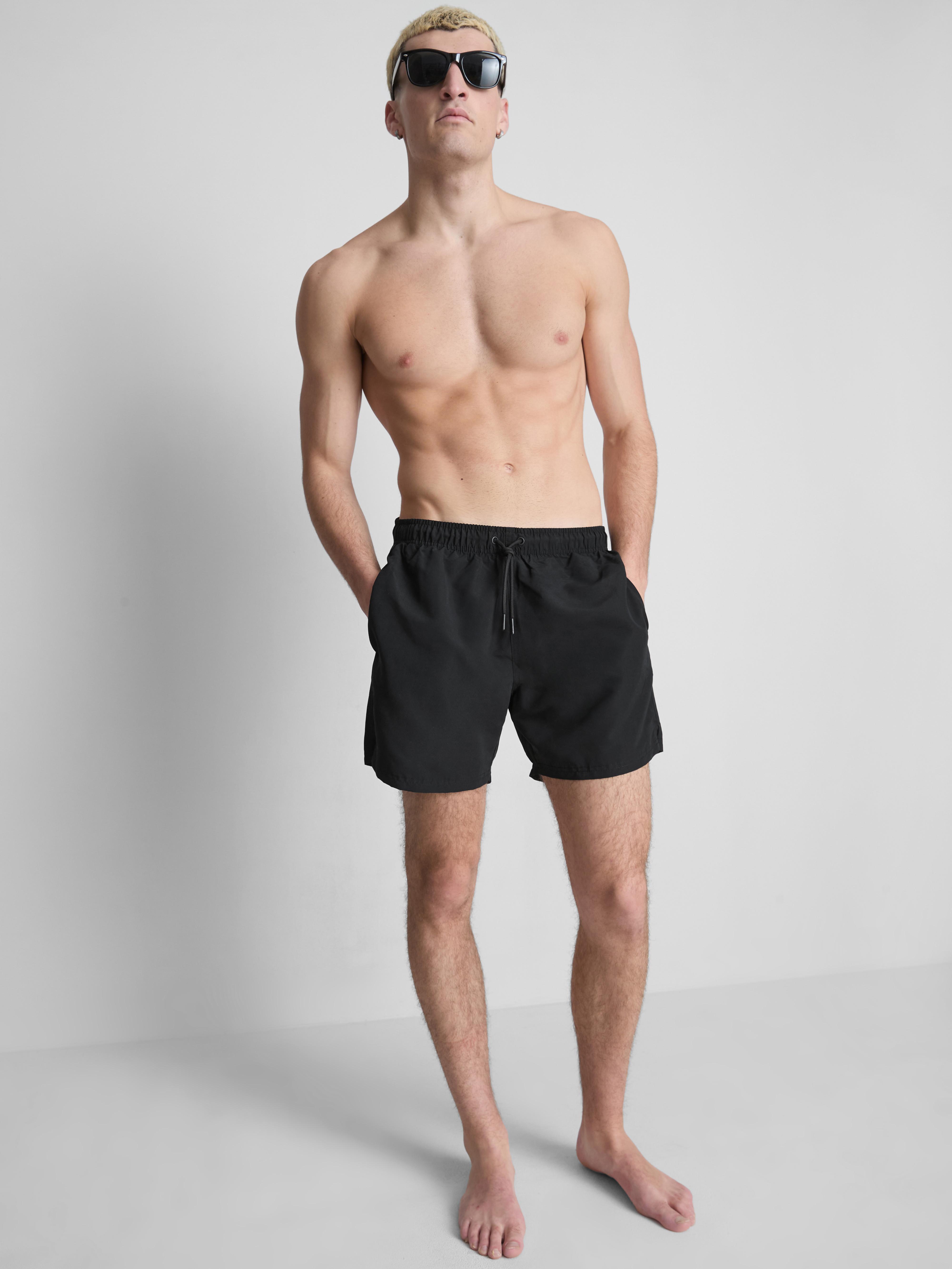 2pk Essential Drawstring Shorts Black