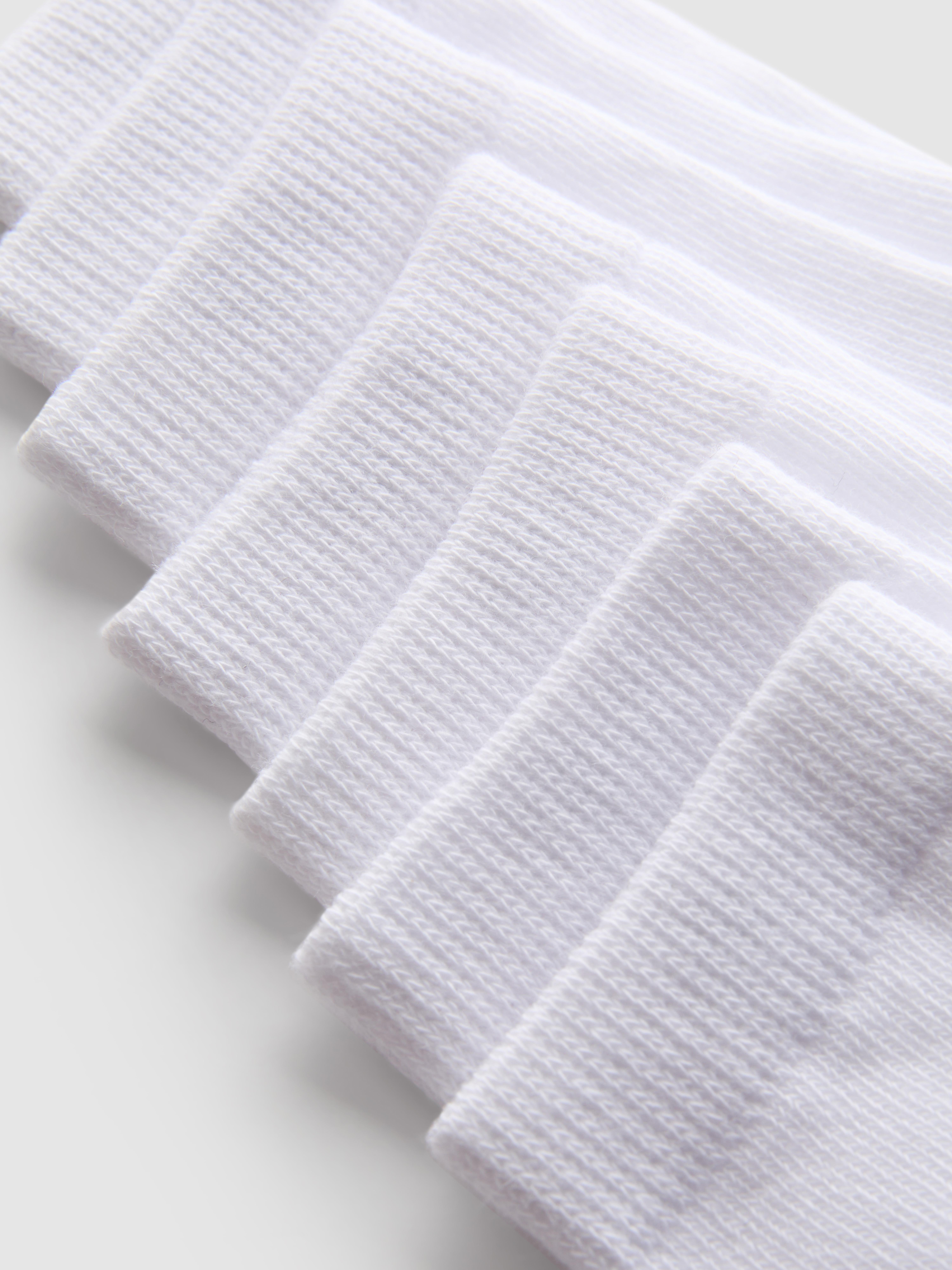 7pk Cotton-Rich Seamless Ankle Socks