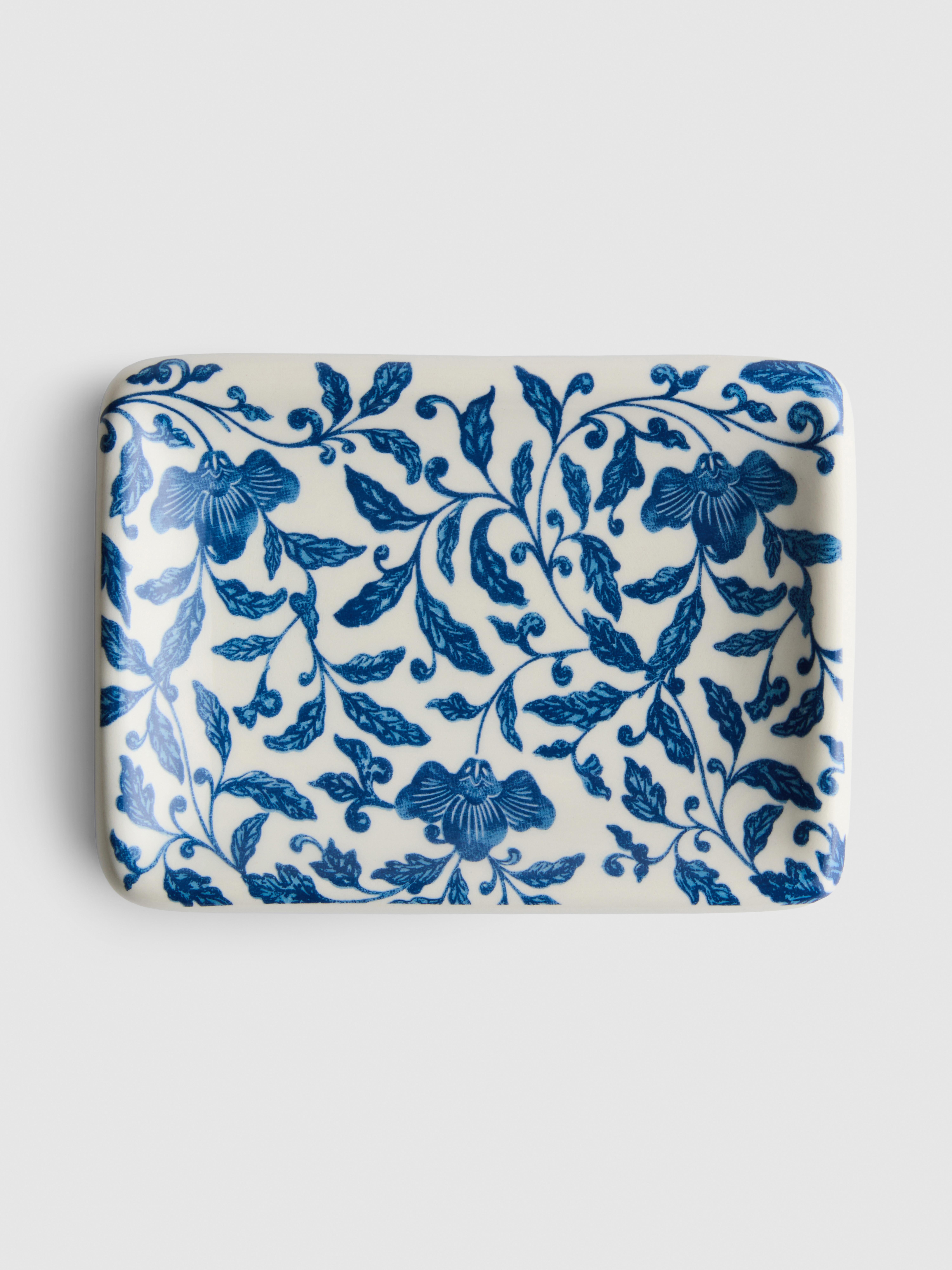 Saboneteira estampado floral