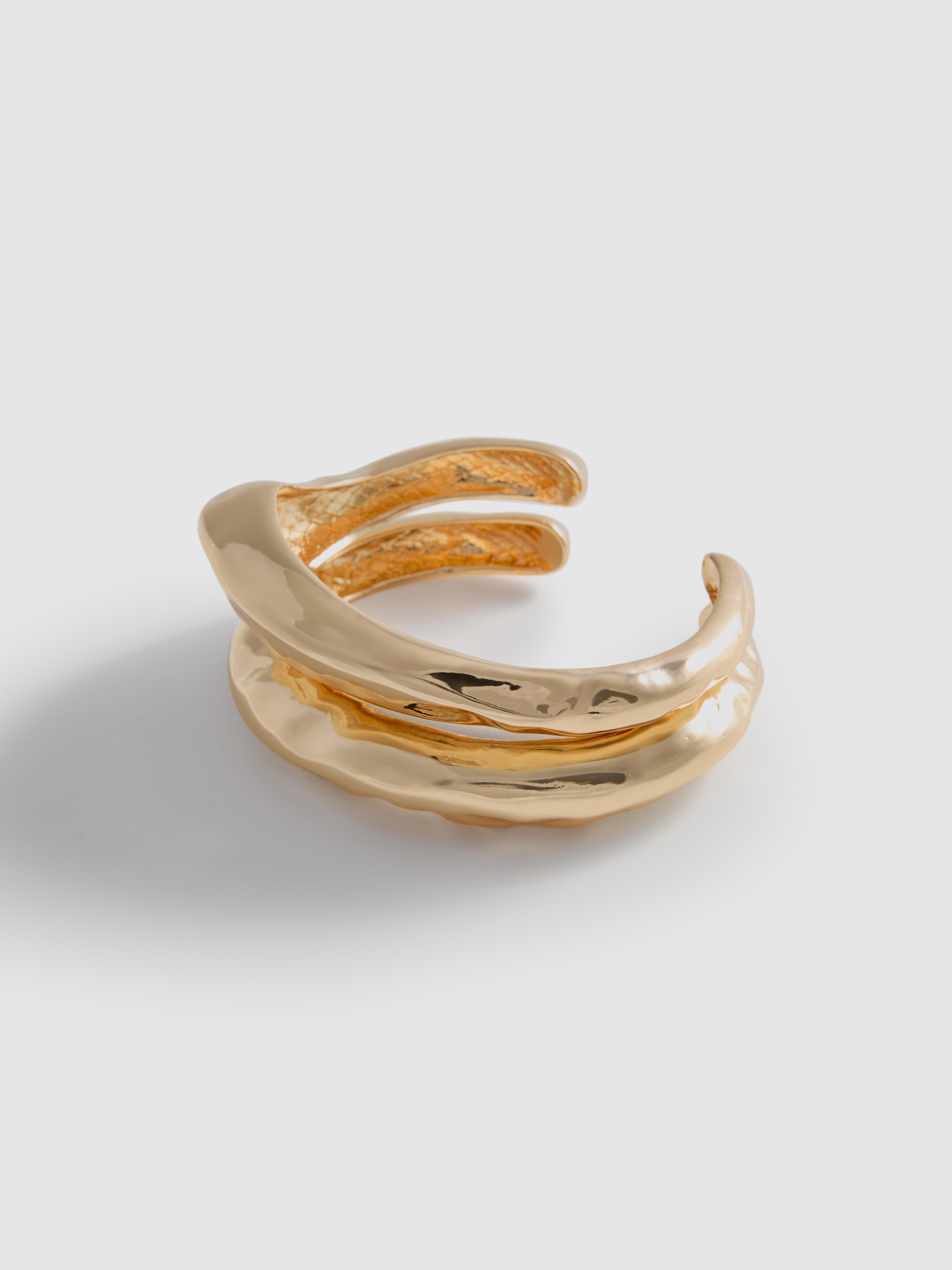 Zapestnice v videzu staljene kovine, 2 kosa