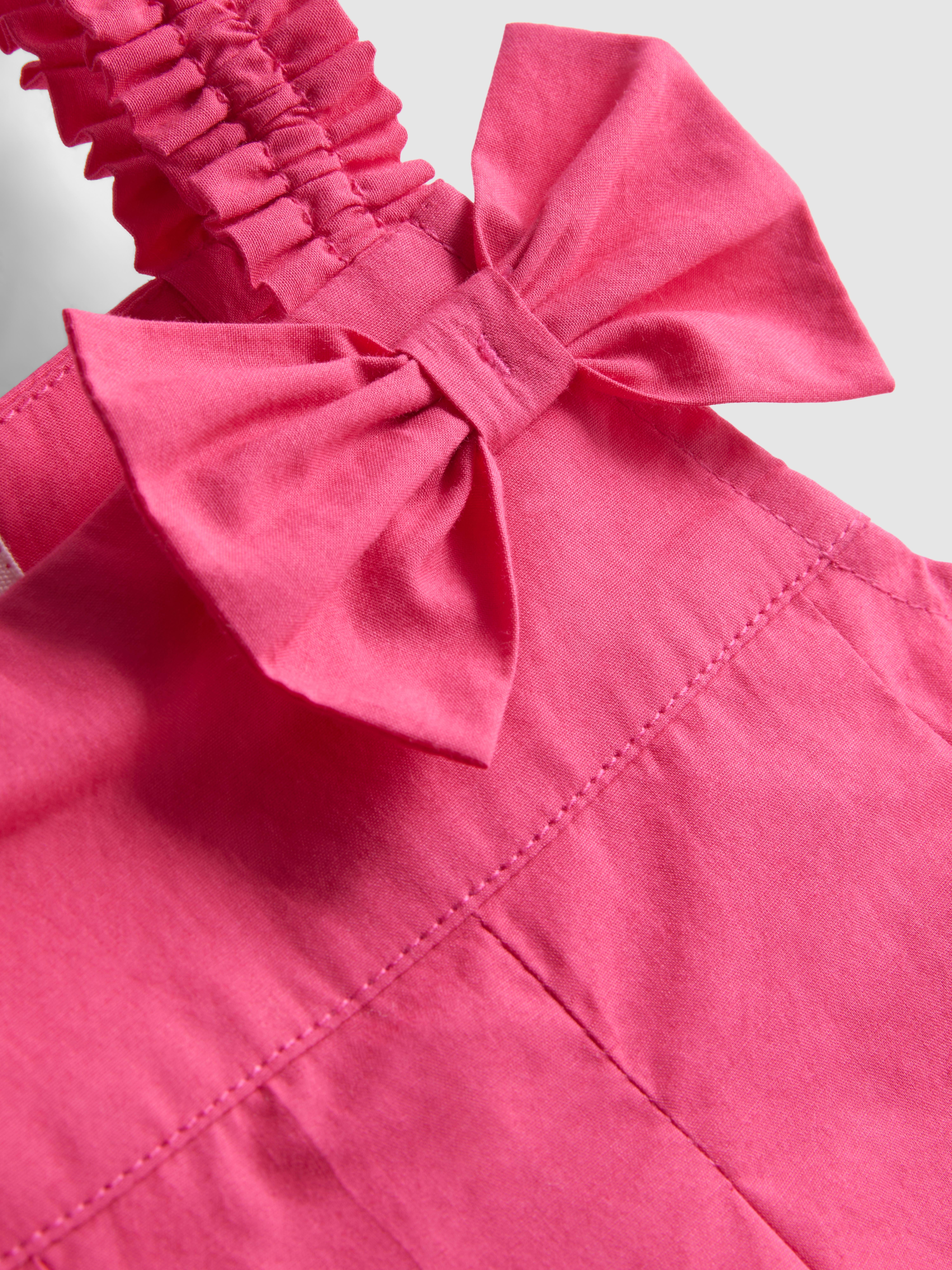 0-36 mnd | Blouse met plooien en strikjes