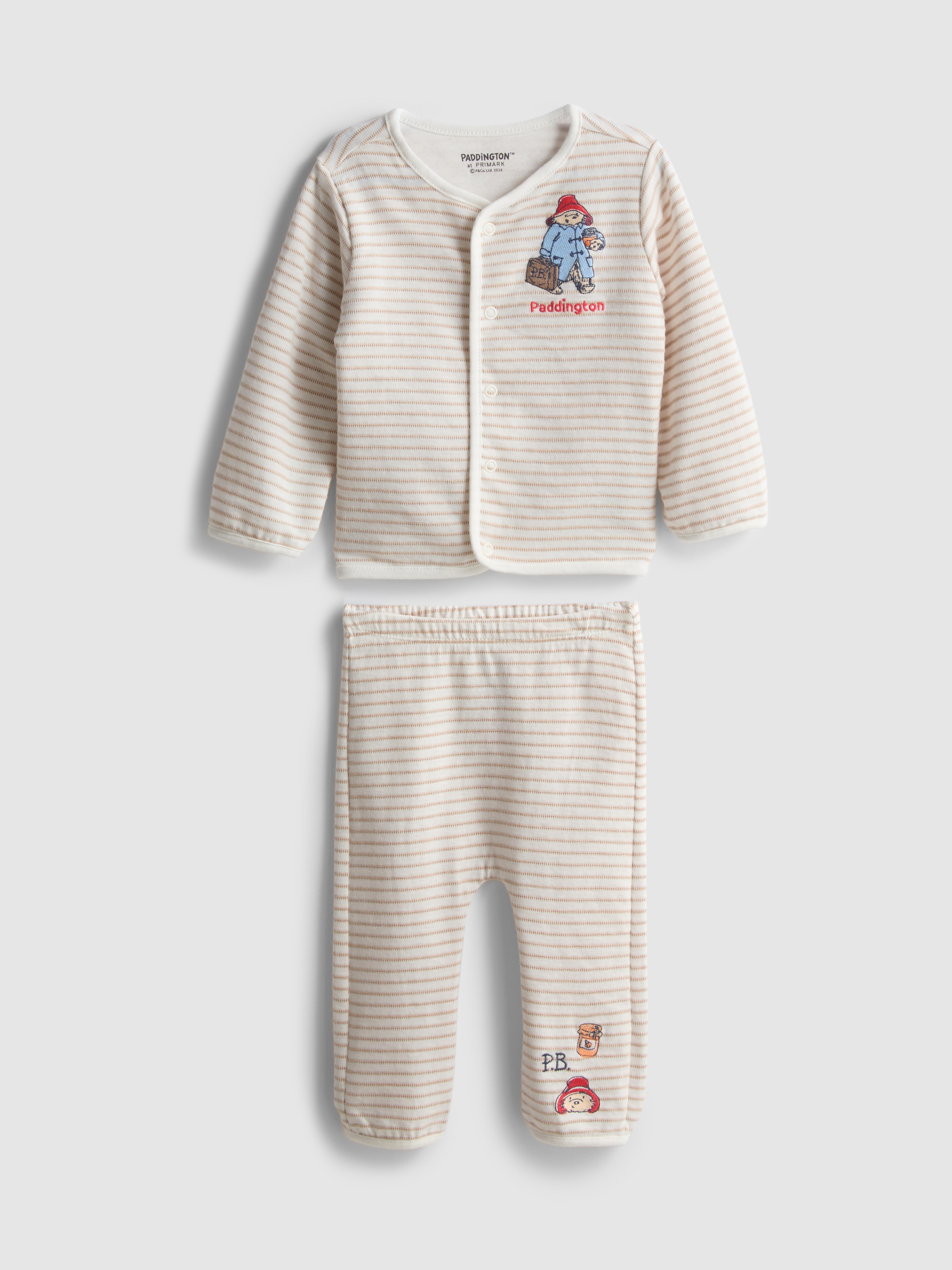 0-18mths | Paddington Bear Top and Leggings Newborn Set