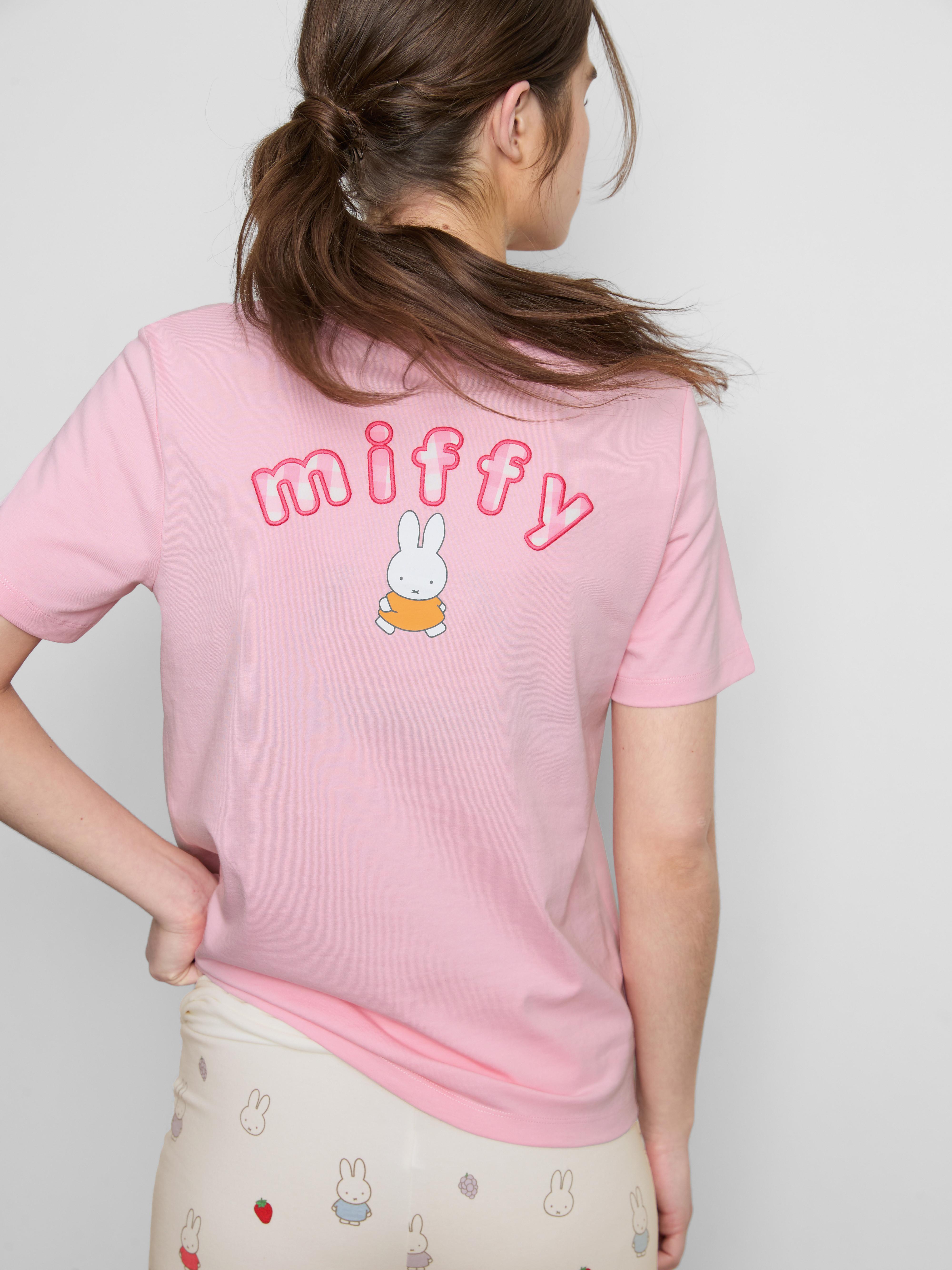 Bombažen sproščen zgornji del pižame z grafiko Miffy