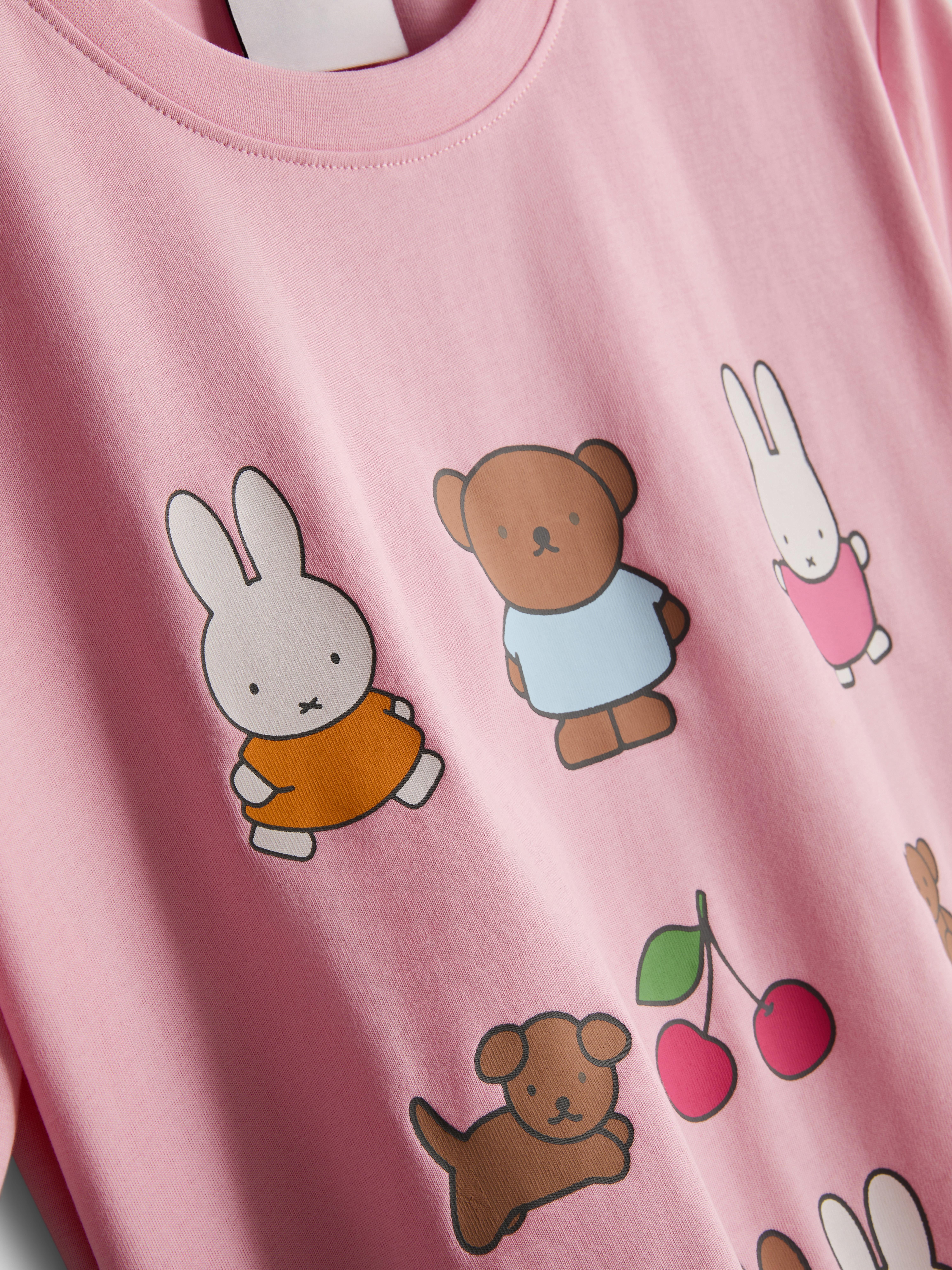 Bombažen sproščen zgornji del pižame z grafiko Miffy